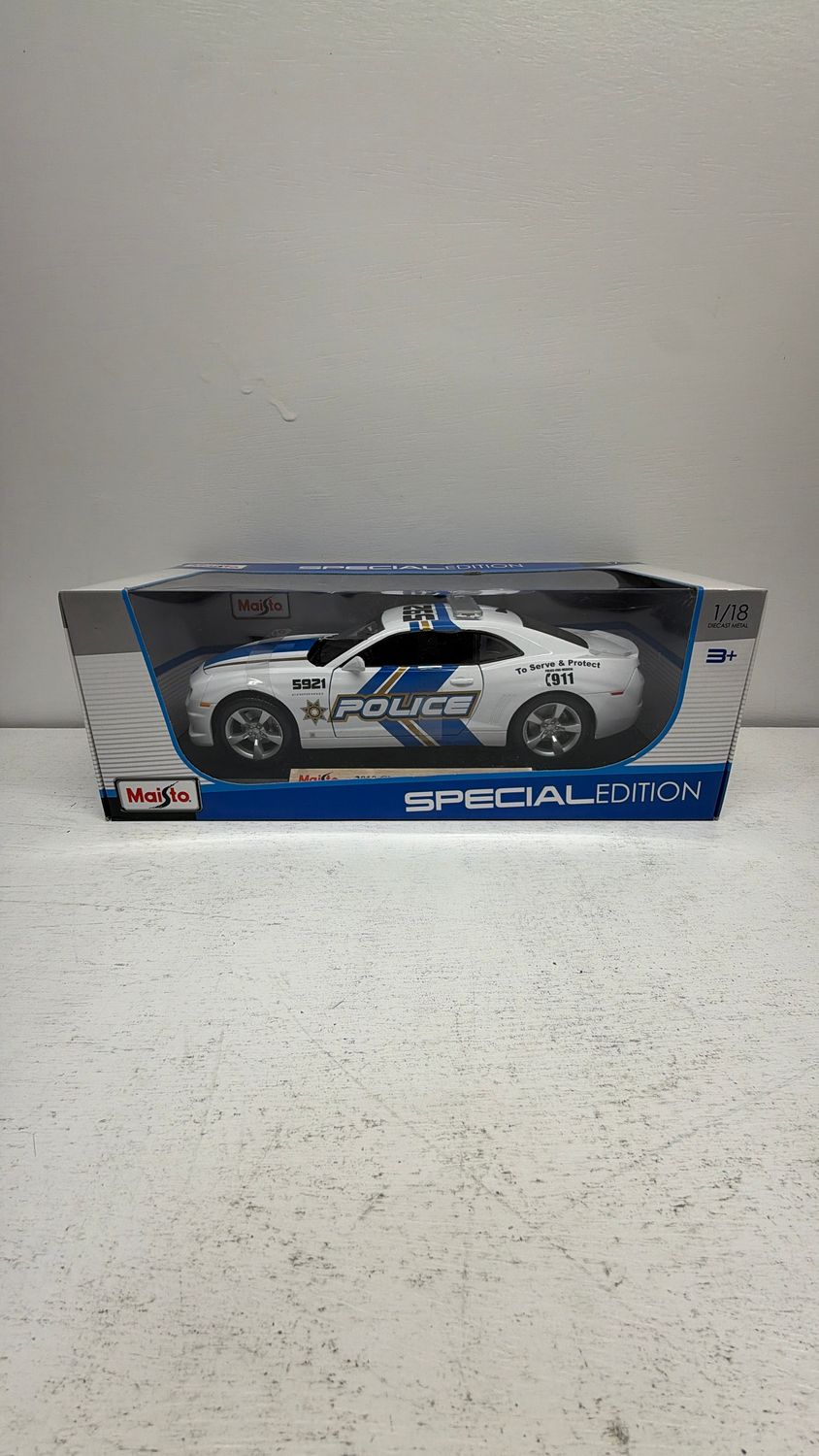 Maisto 1:18 Diecast 2010 Chevrolet Camaro (Police)