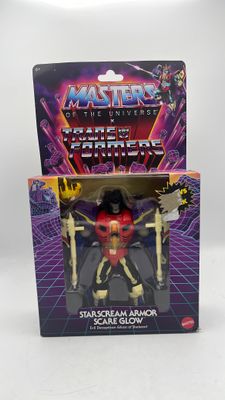 Mattel Masters Of The Universe x Transformers Starscream Armor Scare Glow Figure 2025