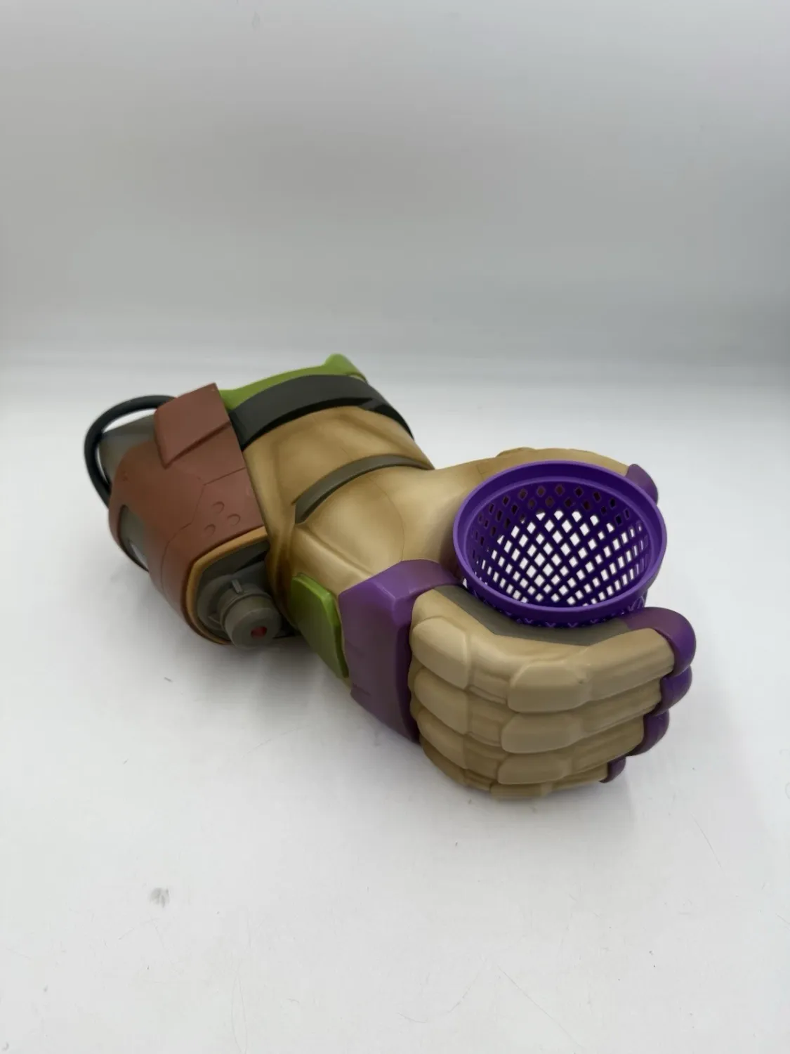 Buzz Lightyear Arm Gauntlet Laser Blaster Drink Cup Holder Disney Parks Light Up