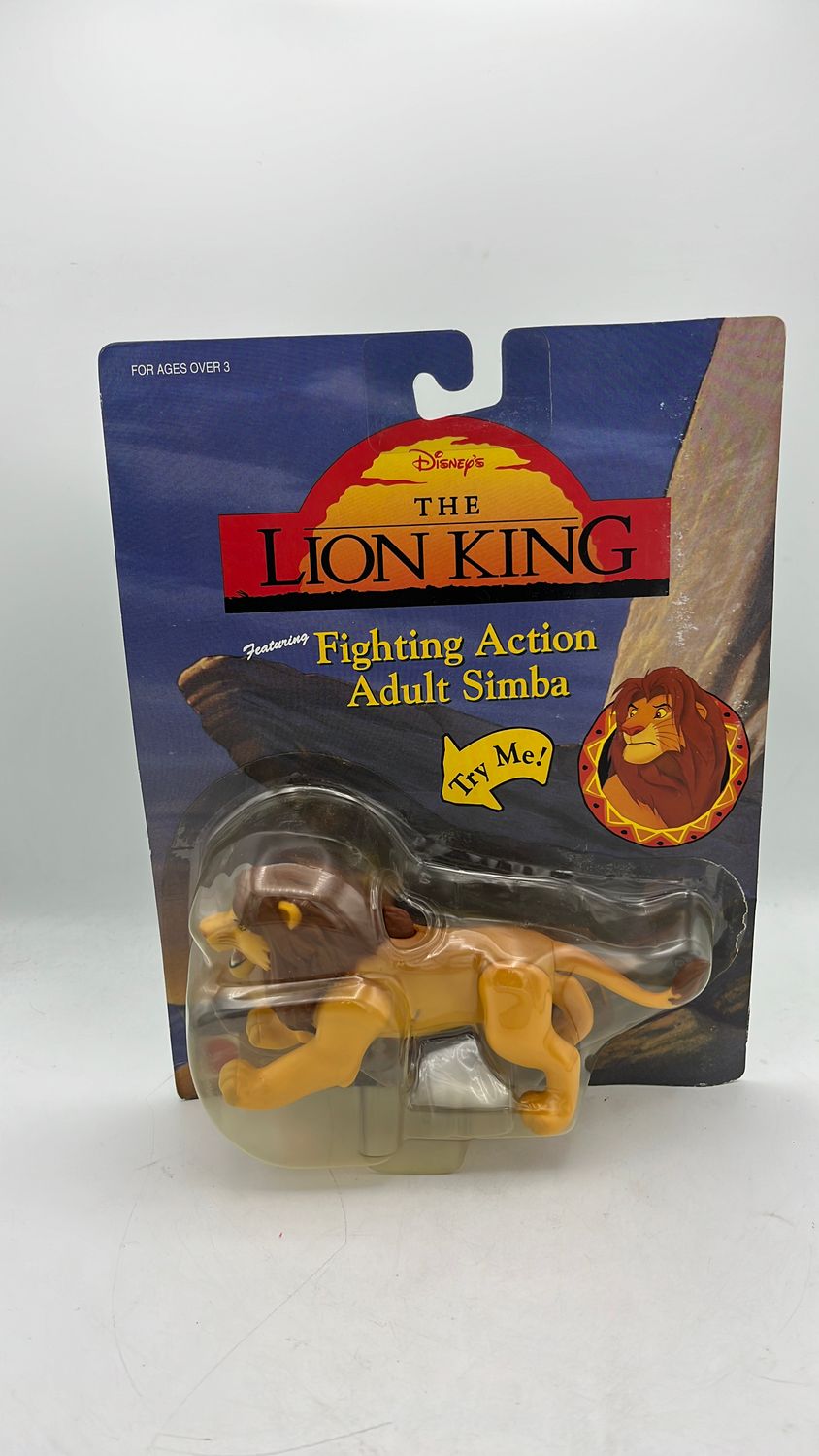 Mattel The Lion King Fighting Action Adult Simba Figure 1993