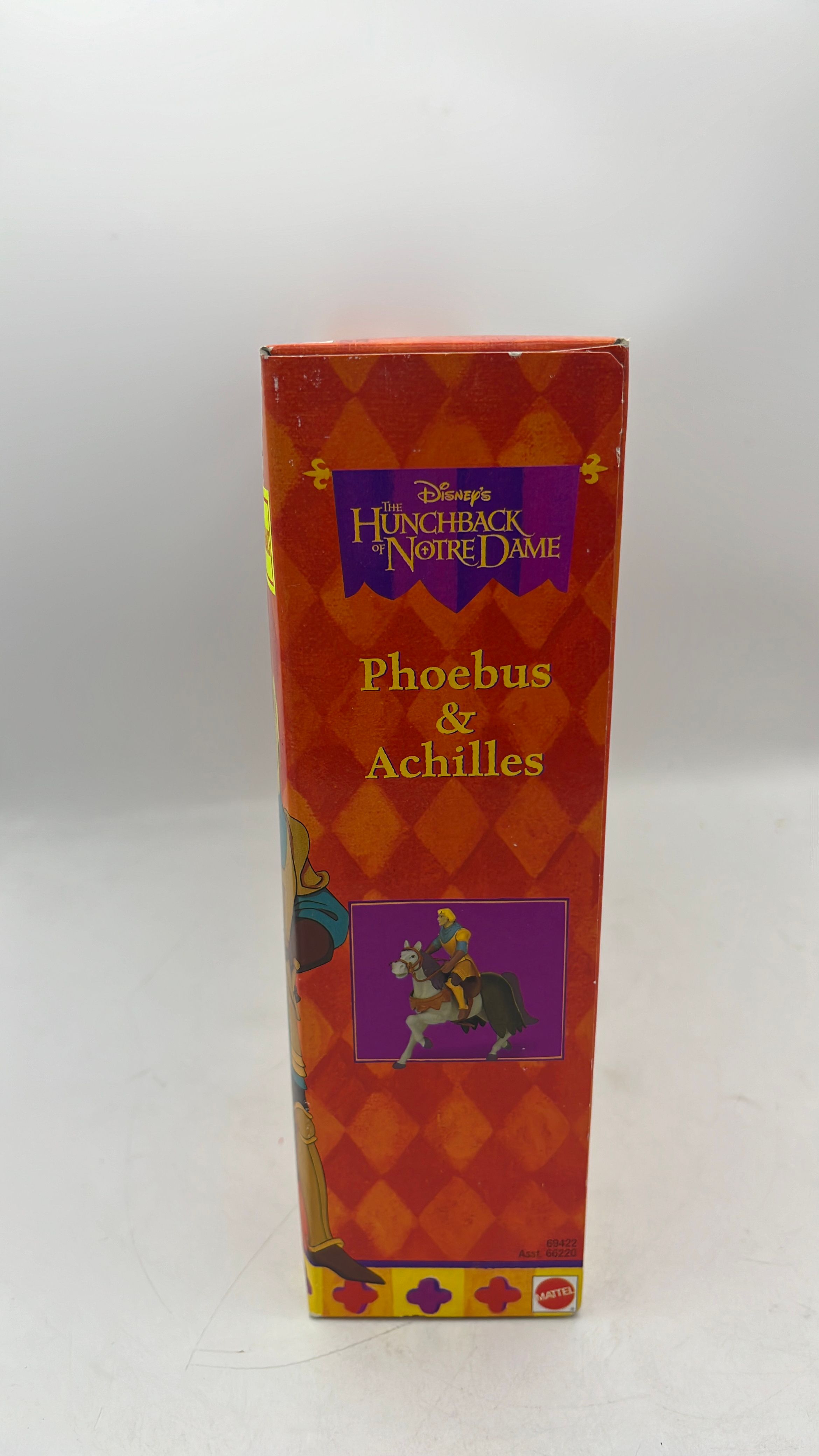 Mattel The Hunchback Of Notre Dame Phoebus & Achilles Figures 1996 view 2