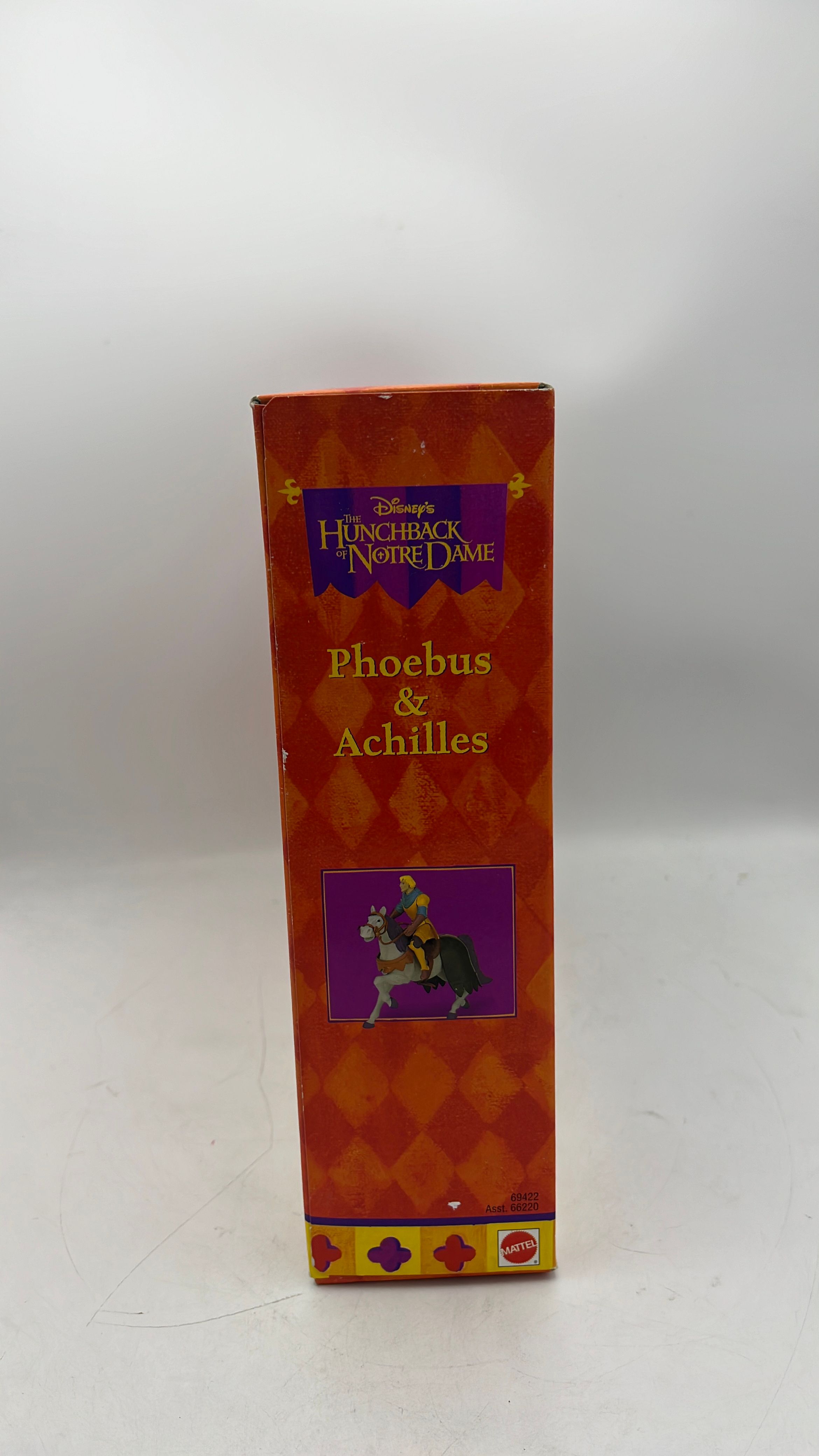 Mattel The Hunchback Of Notre Dame Phoebus & Achilles Figures 1996 view 4