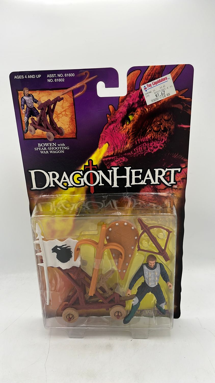 Kenner Dragonheart Bowen w Spear-Shooting War Weapon Figure 1995