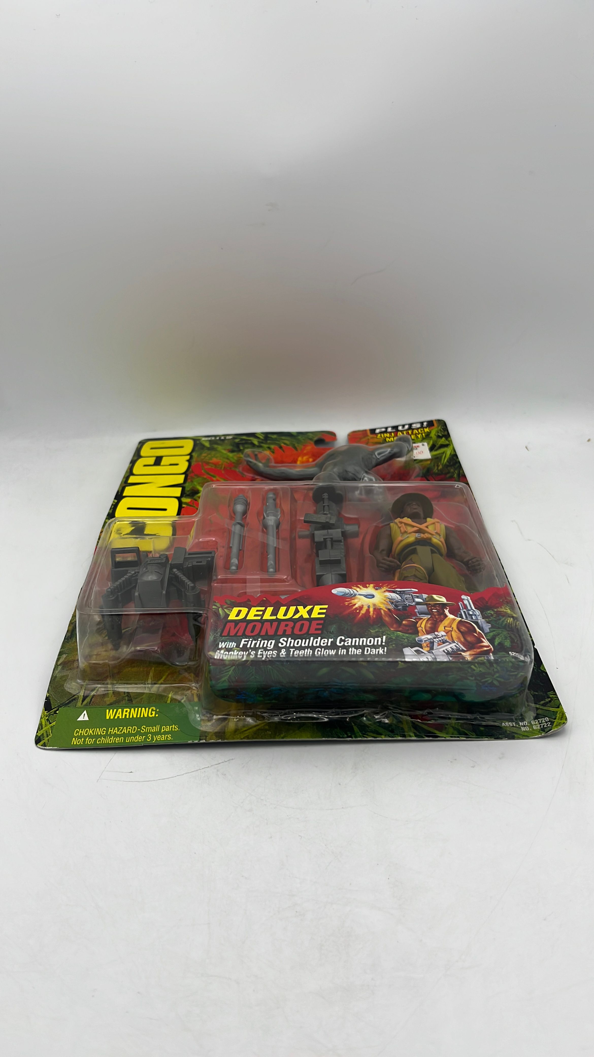 Kenner Congo The Movie Deluxe Monroe Figure 1995 view 3