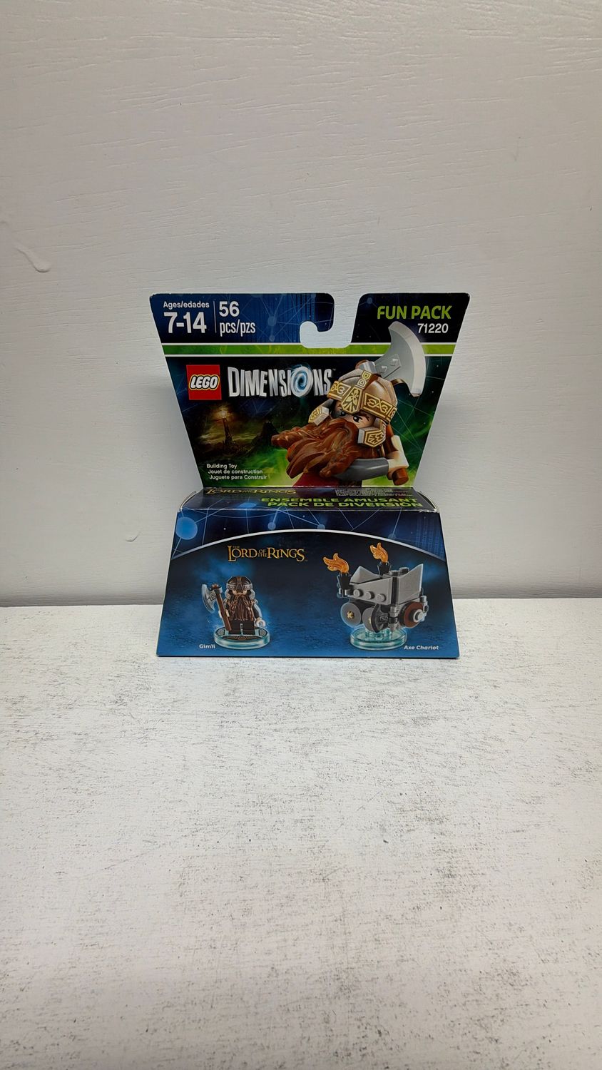 Lego Dimensions 71220 Lord of the Rings Gimli Fun Pack