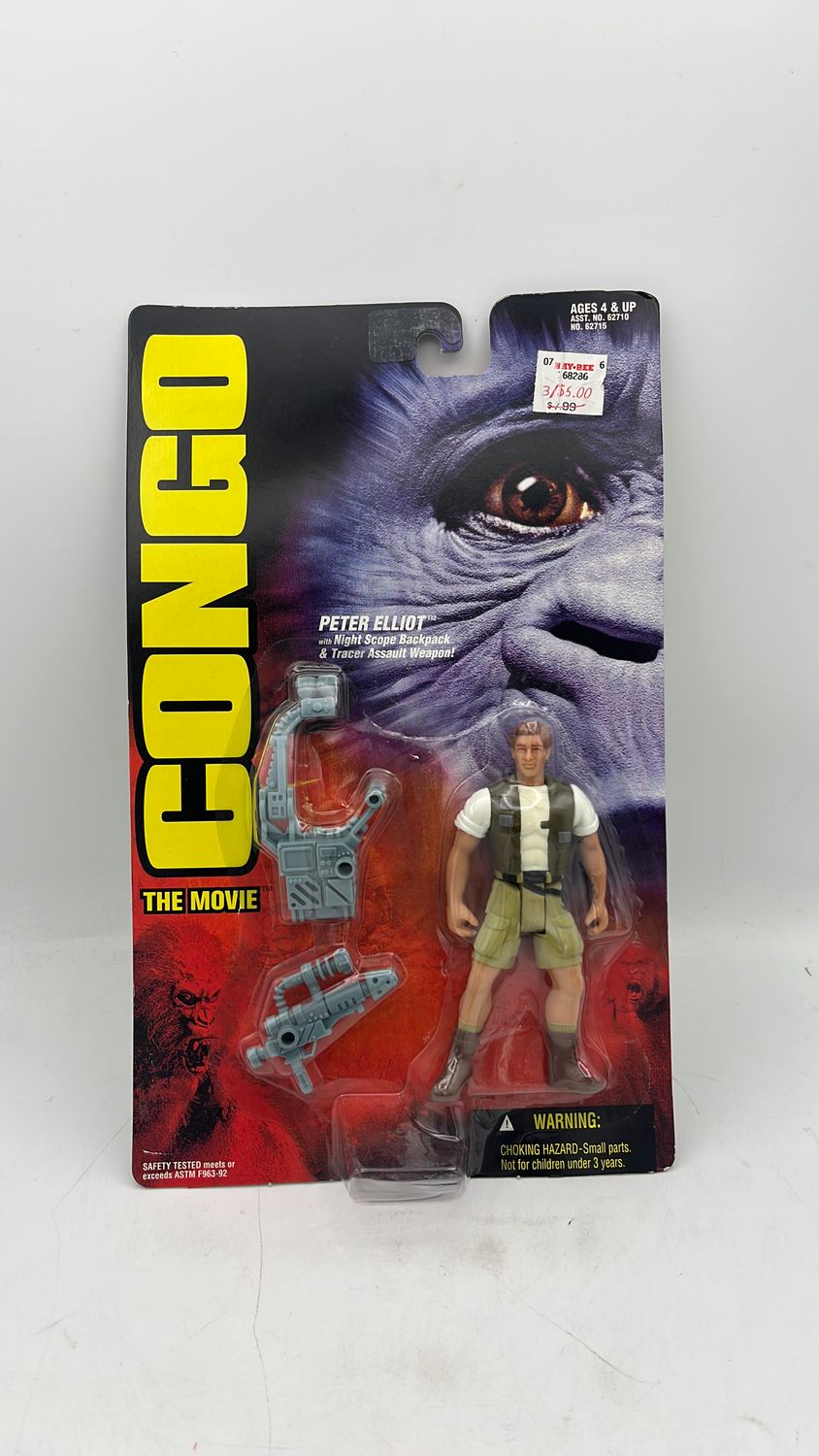 Kenner Congo The Movie Peter Elliot Figure 1995