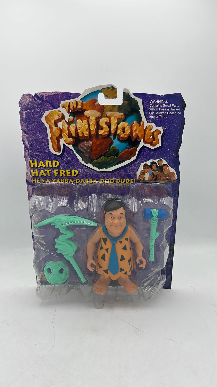 Mattel The Flintstones Hard Hat Fred Figure 1993