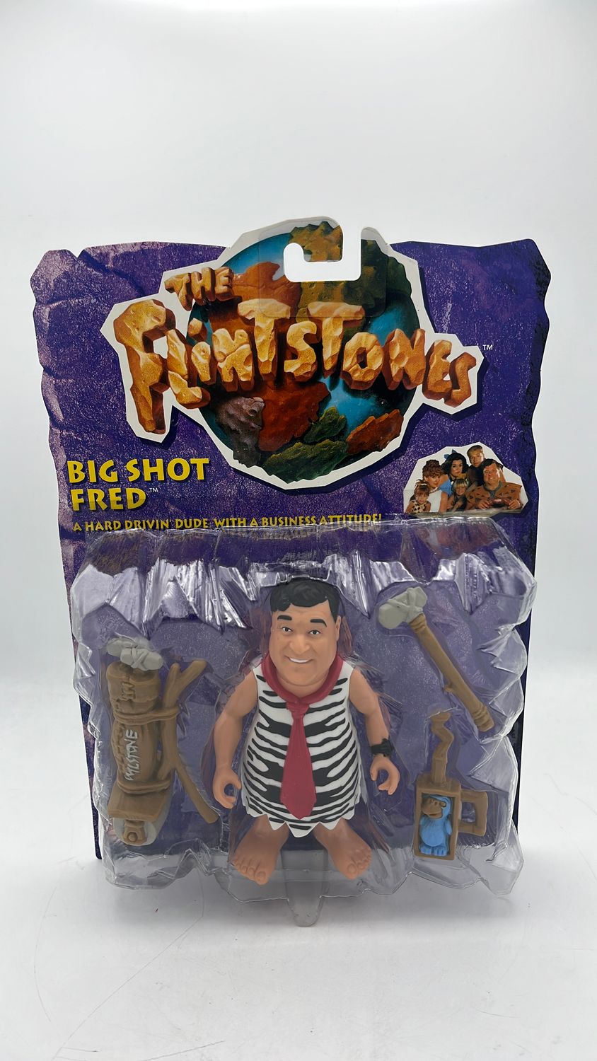 Mattel The Flintstones Big Shot Fred Figure 1993