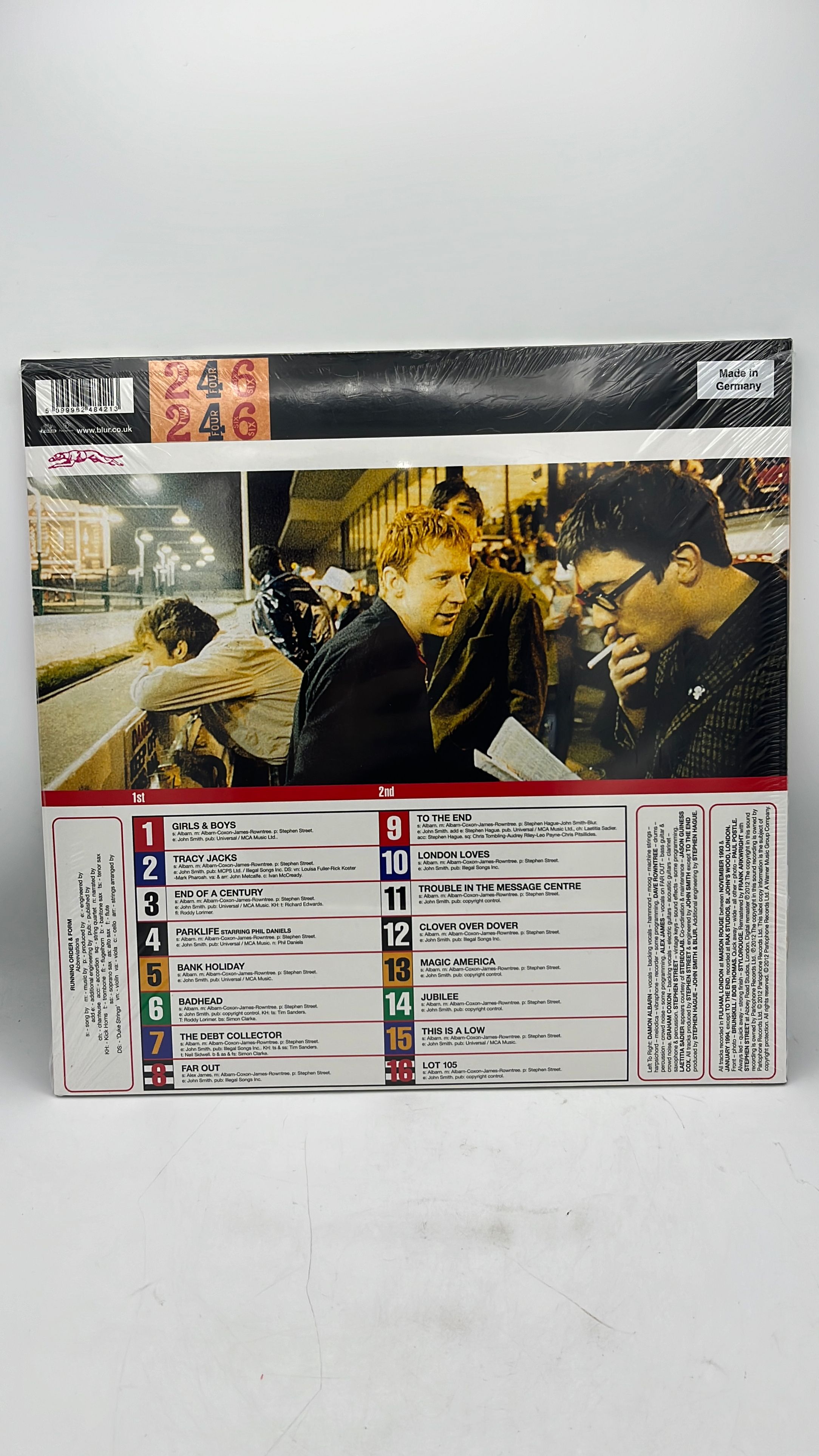 Vinyl Record Blur Parklife view 2