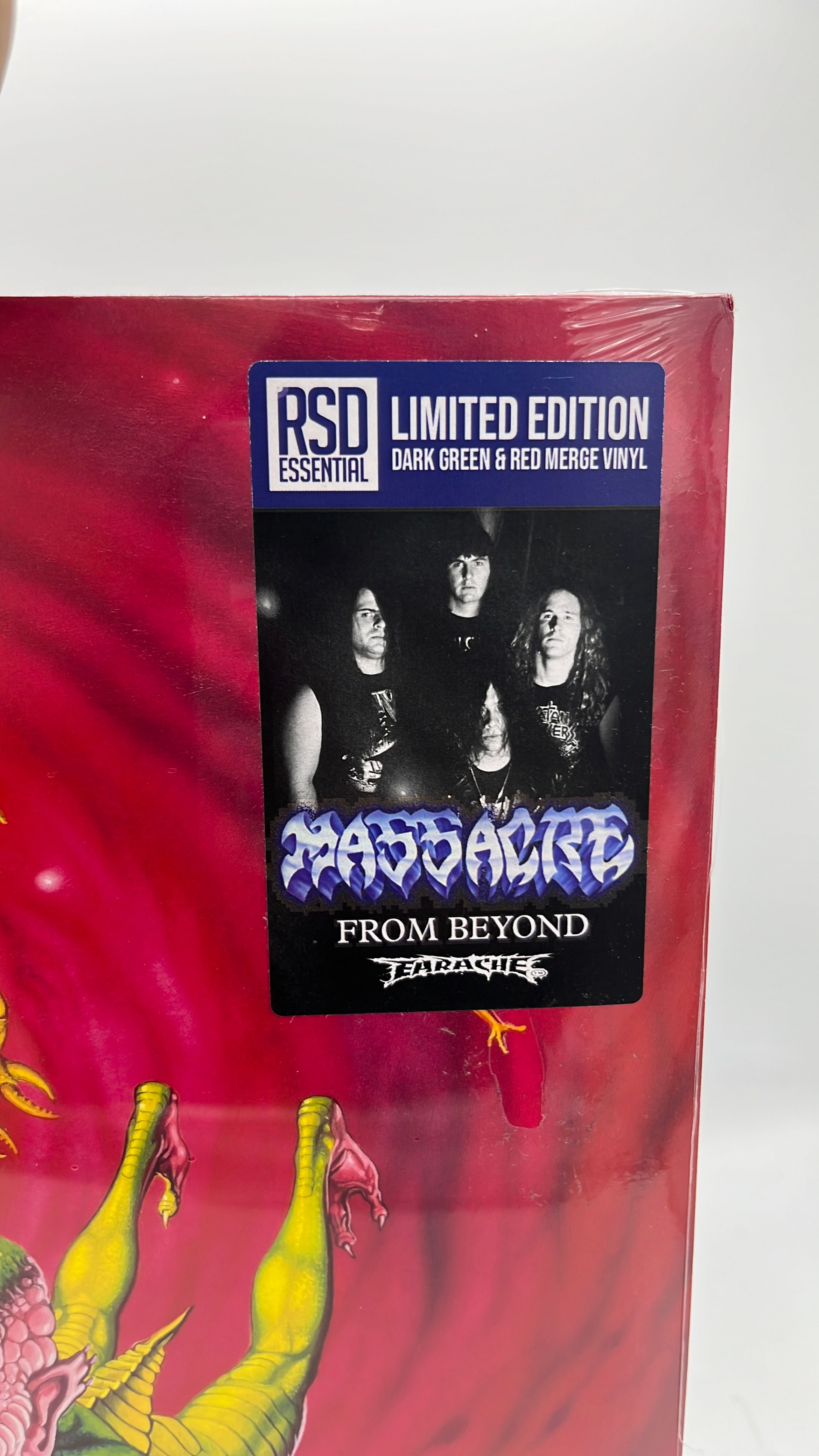 Vinyl Record Massacre From Beyond (Dark Green/Red) view 3