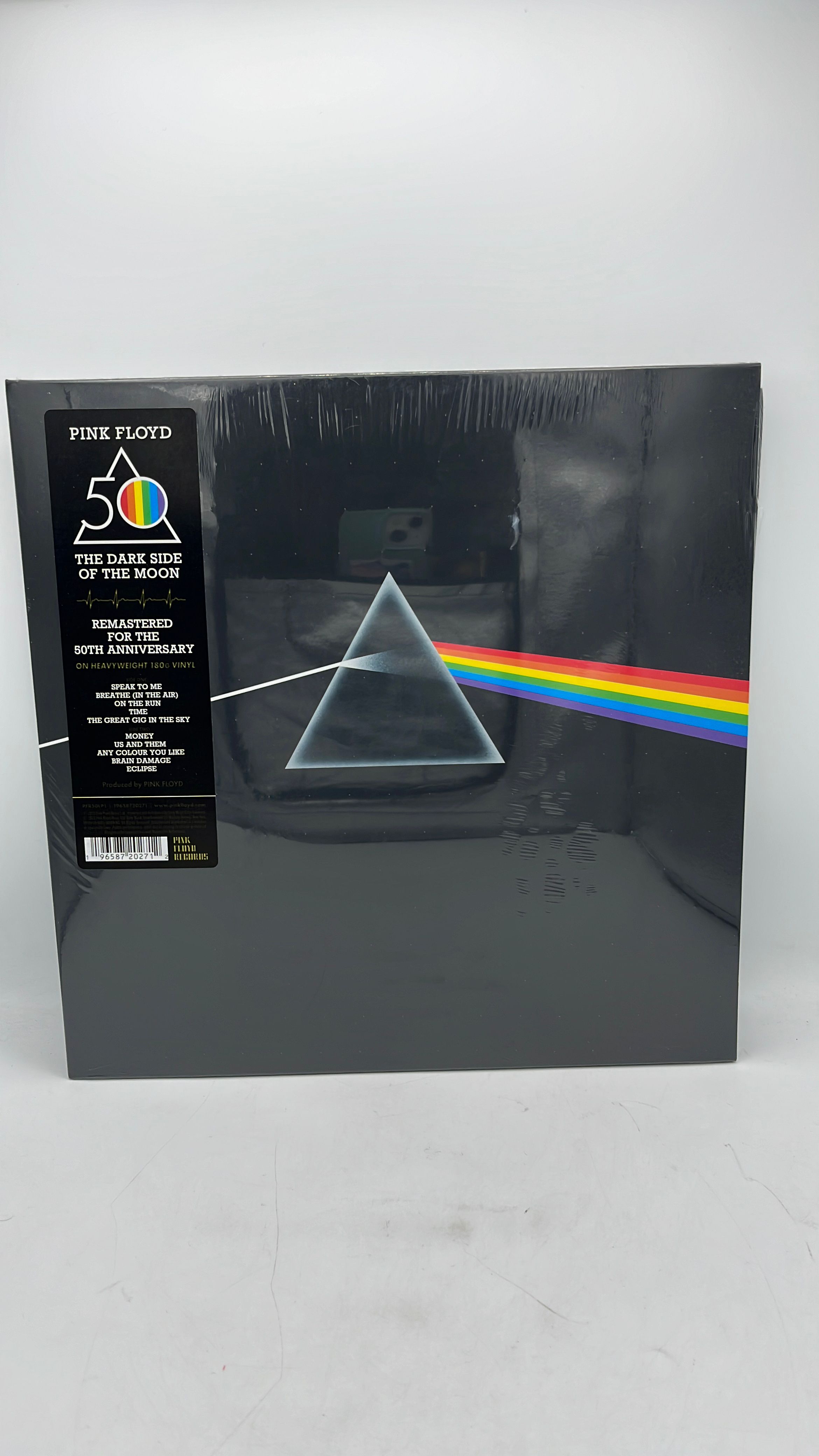 Vinyl Record Pink Floyd Dark Side Of The Moon 50th Anniversary