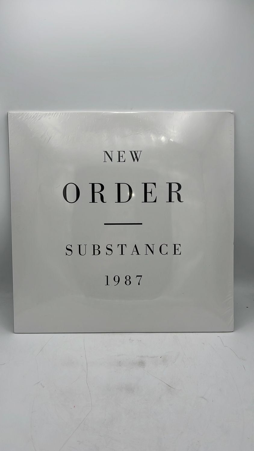 Vinyl Record New Order Substance 1987