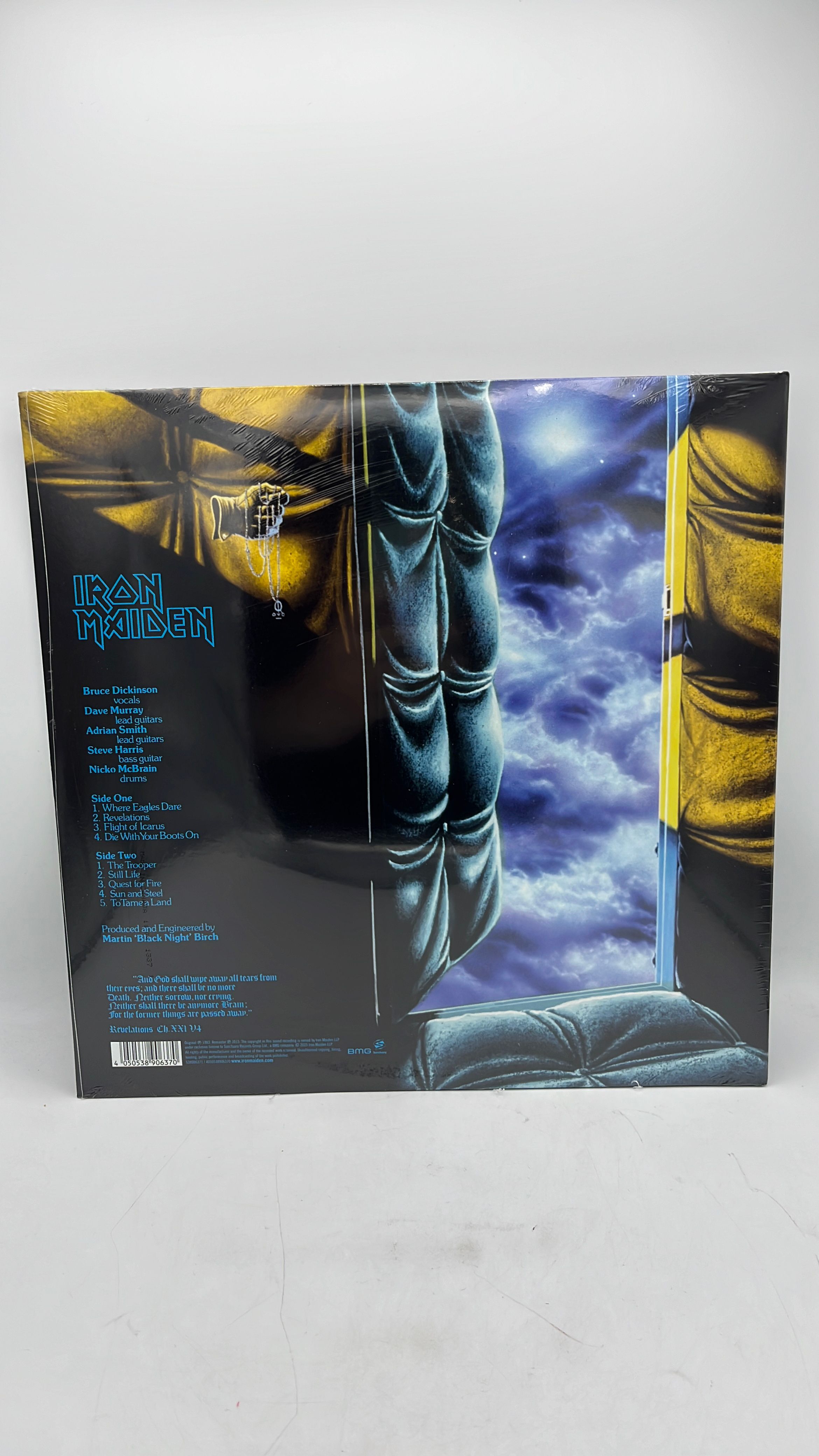 Vinyl Record Iron Maiden Piece Of Mind view 2