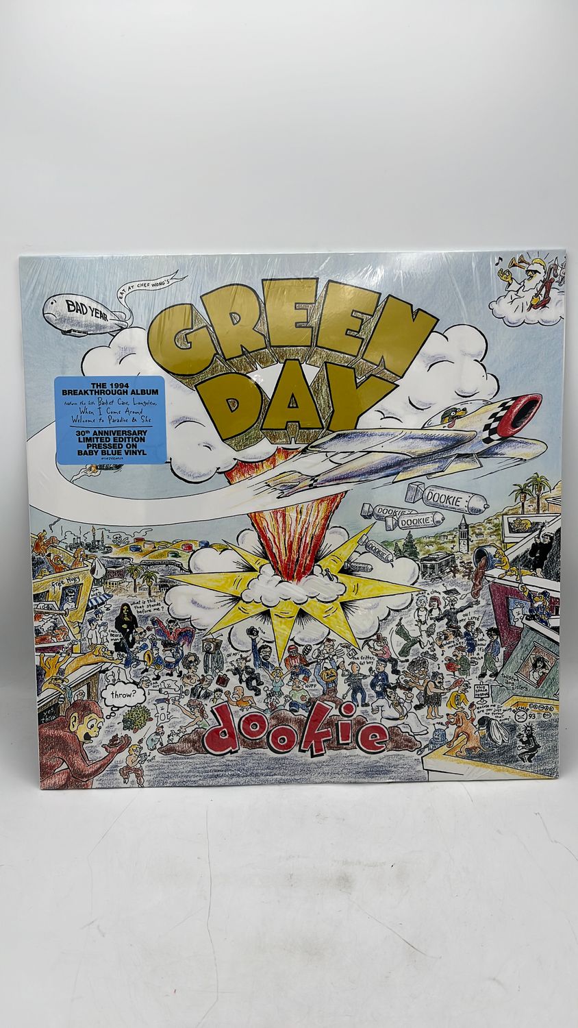 Vinyl Record Green Day Dookie (Baby Blue)