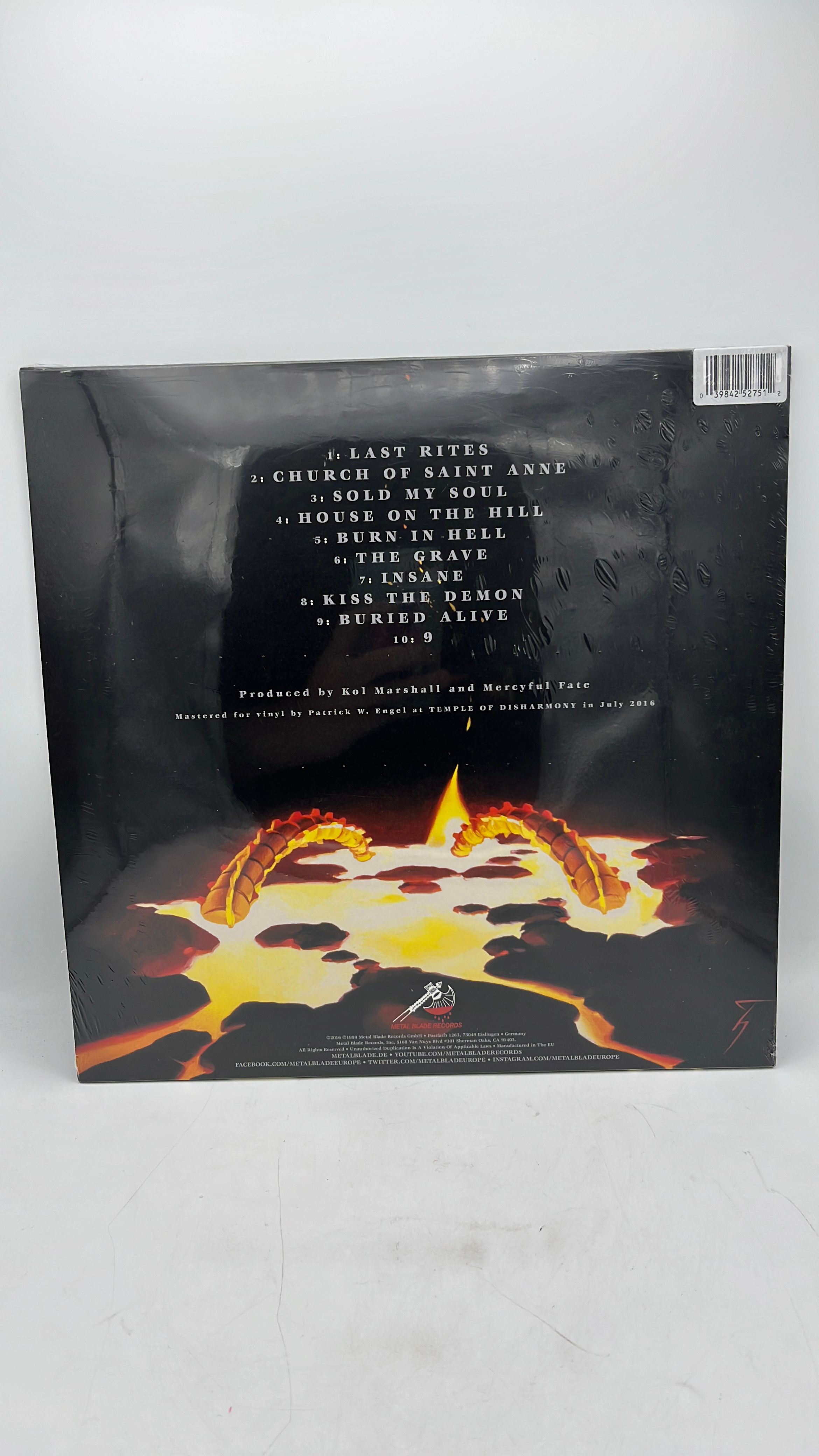 Vinyl Record Mercyful Fate 9 (White) view 3