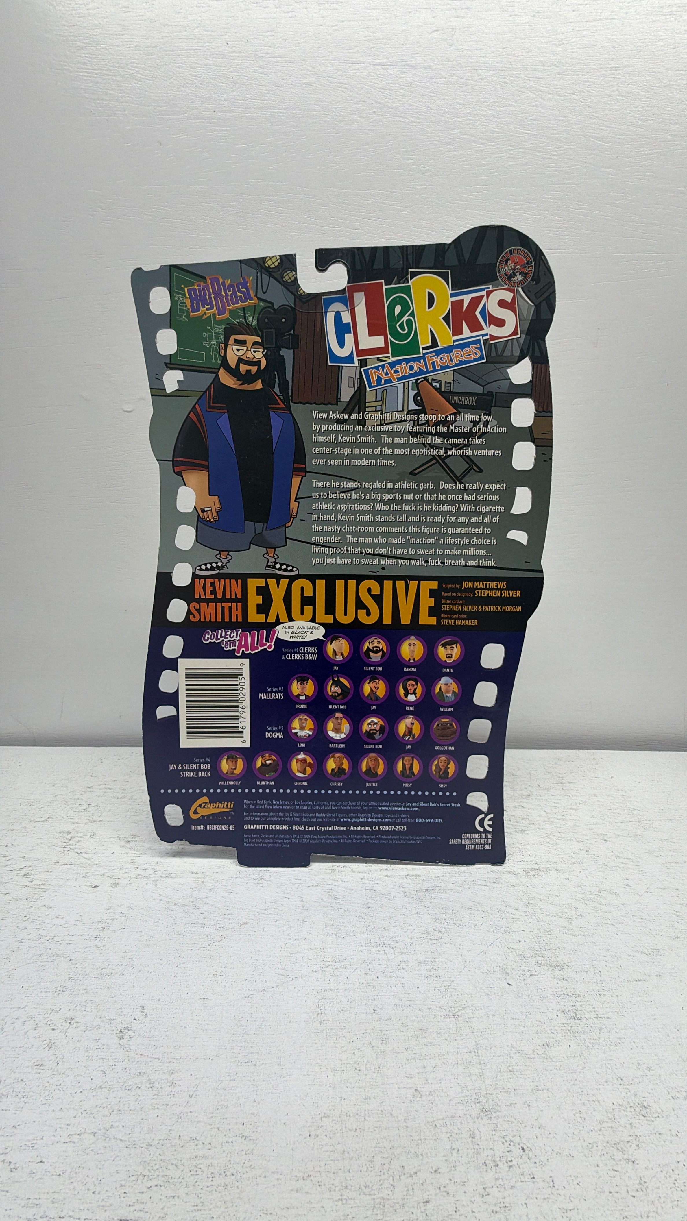 Graphitti Designs Clerks Inaction Figures Kevin Smith Exclusive 2005 Figure view 4