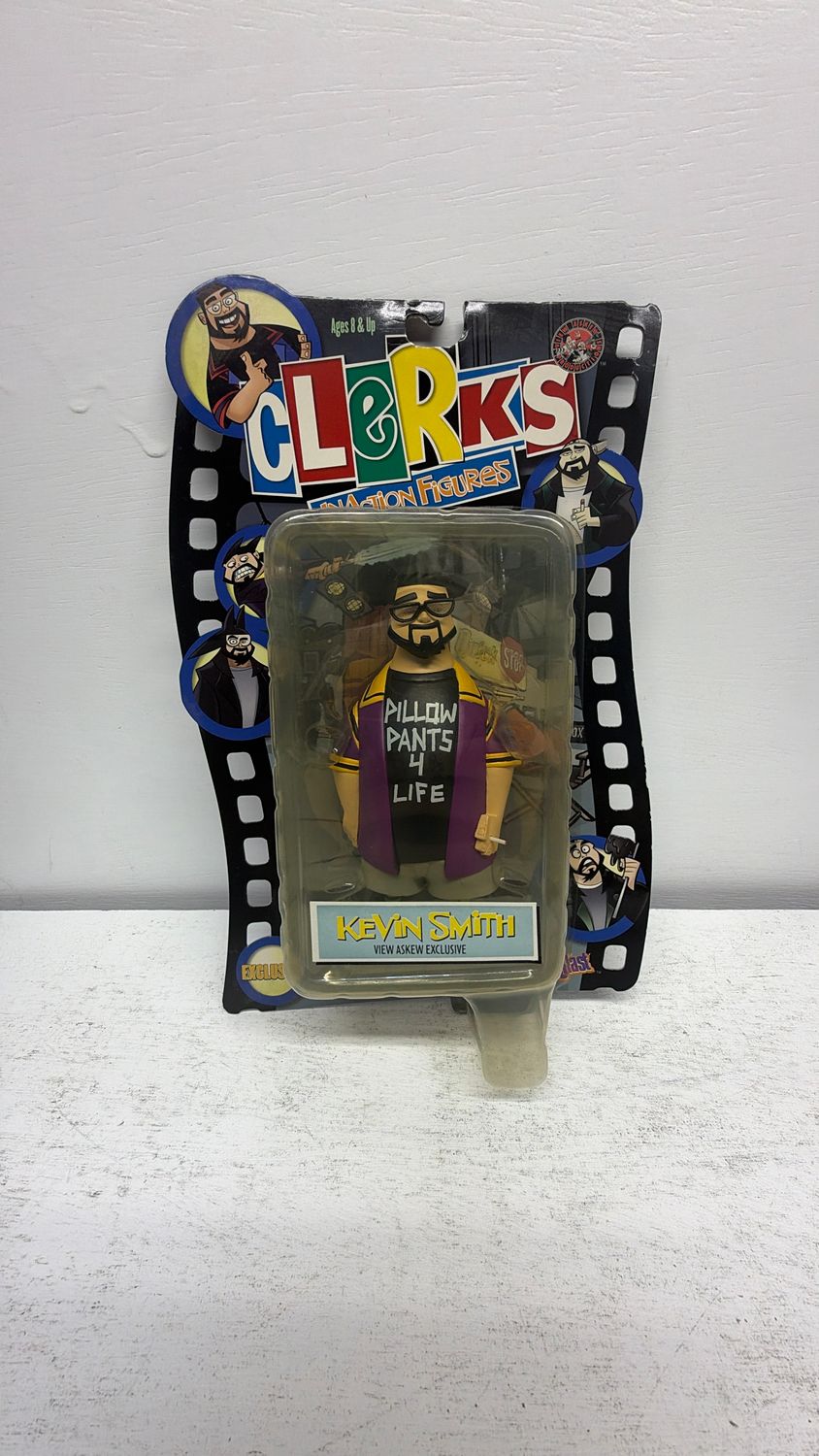 Graphitti Designs (Yellowed Blister) Clerks Inaction Figures Kevin Smith Exclusive 2005 Figure