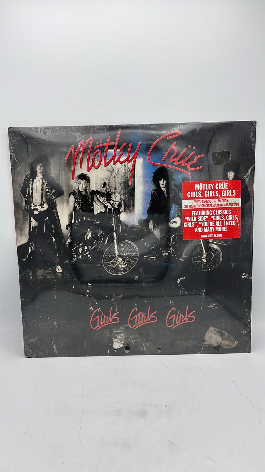 Vinyl Record Mötley Crüe Girls Girls Girls