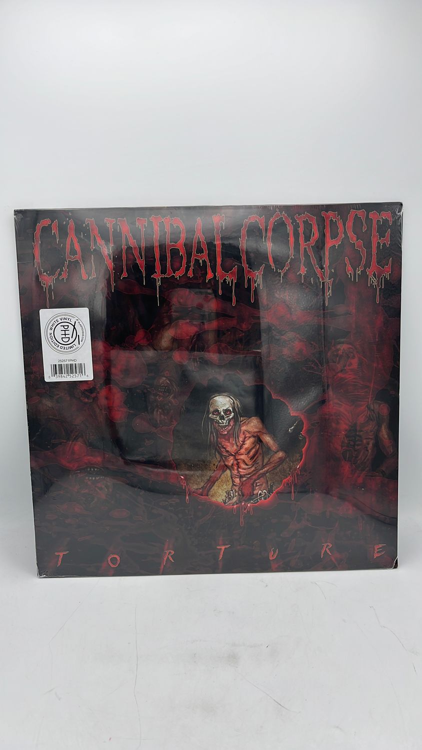 Vinyl Record Cannibal Corpse Torture (White)