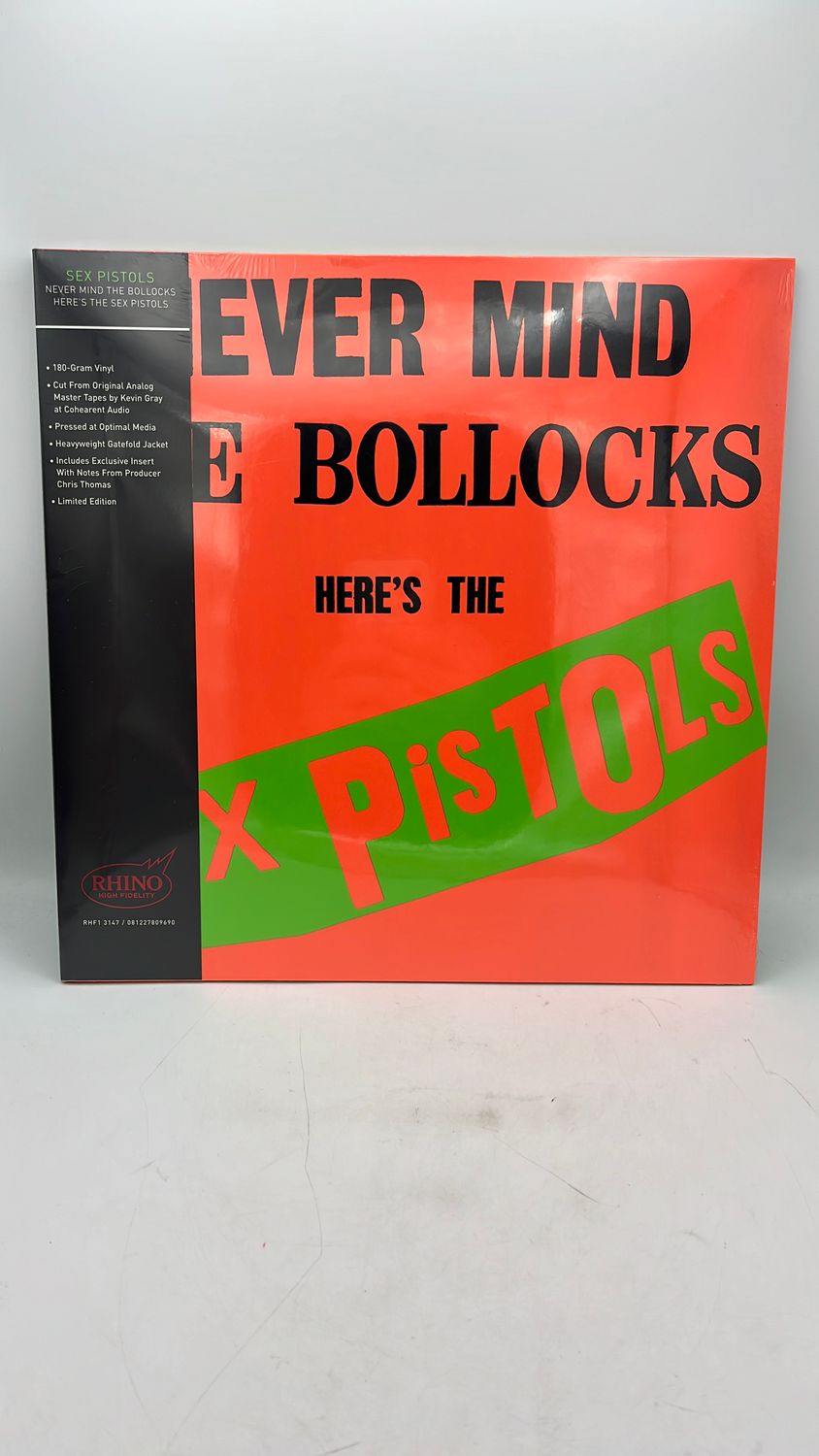 Vinyl Record Sex Pistols Never Mind The Bollocks, Here’s The Sex Pistols