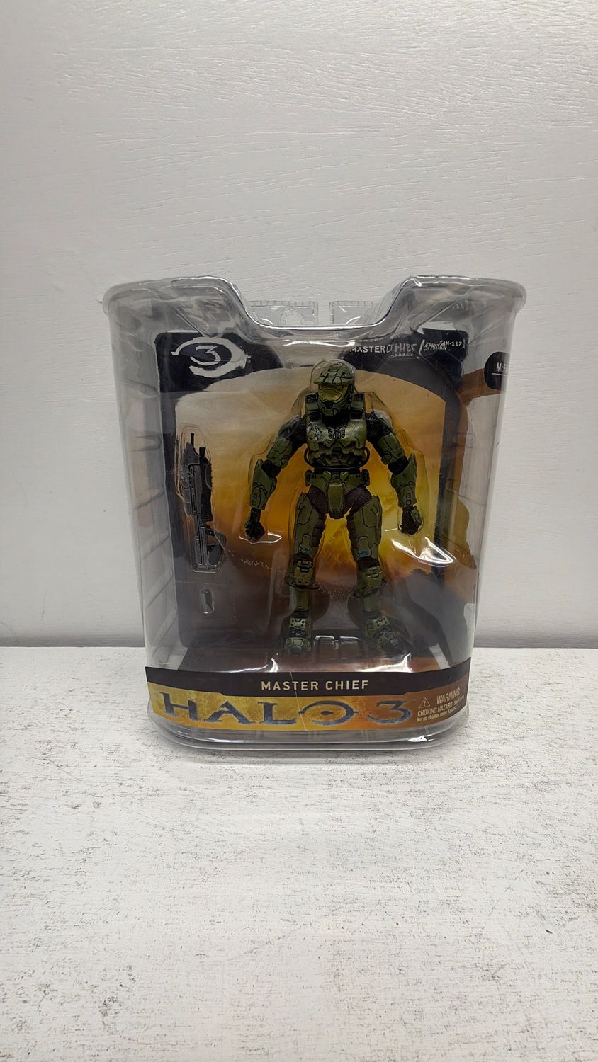 McFarlane Toys Halo 3 Series 1 Master Chief Spartan 117 5" Scale Figure 2008