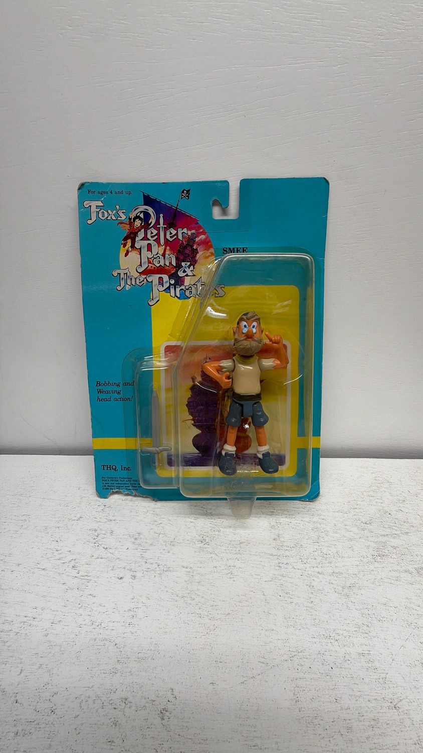 Fox's Peter Pan &amp; The Pirates Smee Figure 1991 THQ Inc