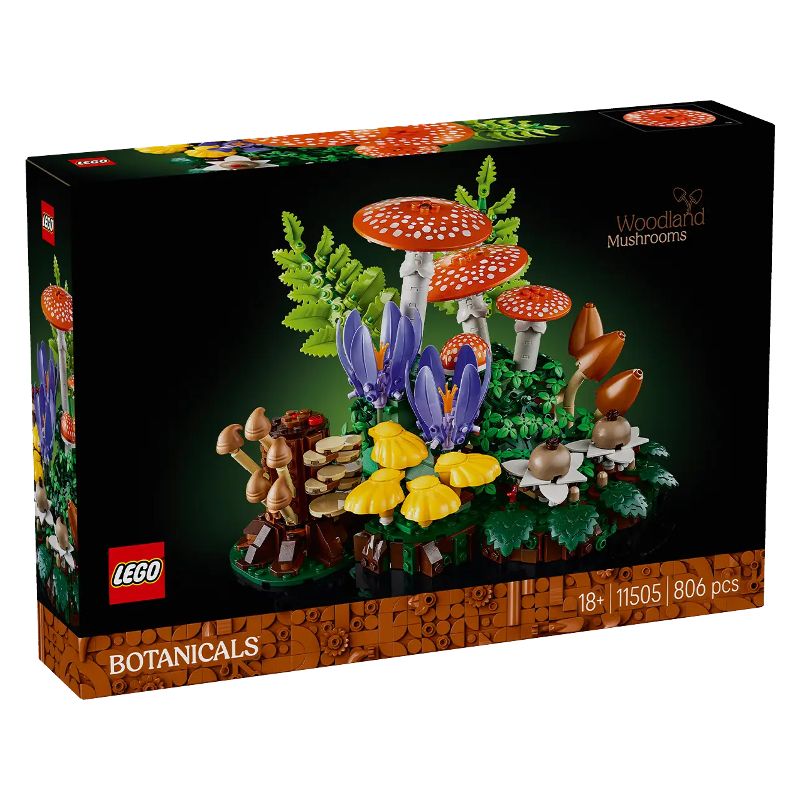 LEGO 11505 Botanicals Woodland Mushrooms
