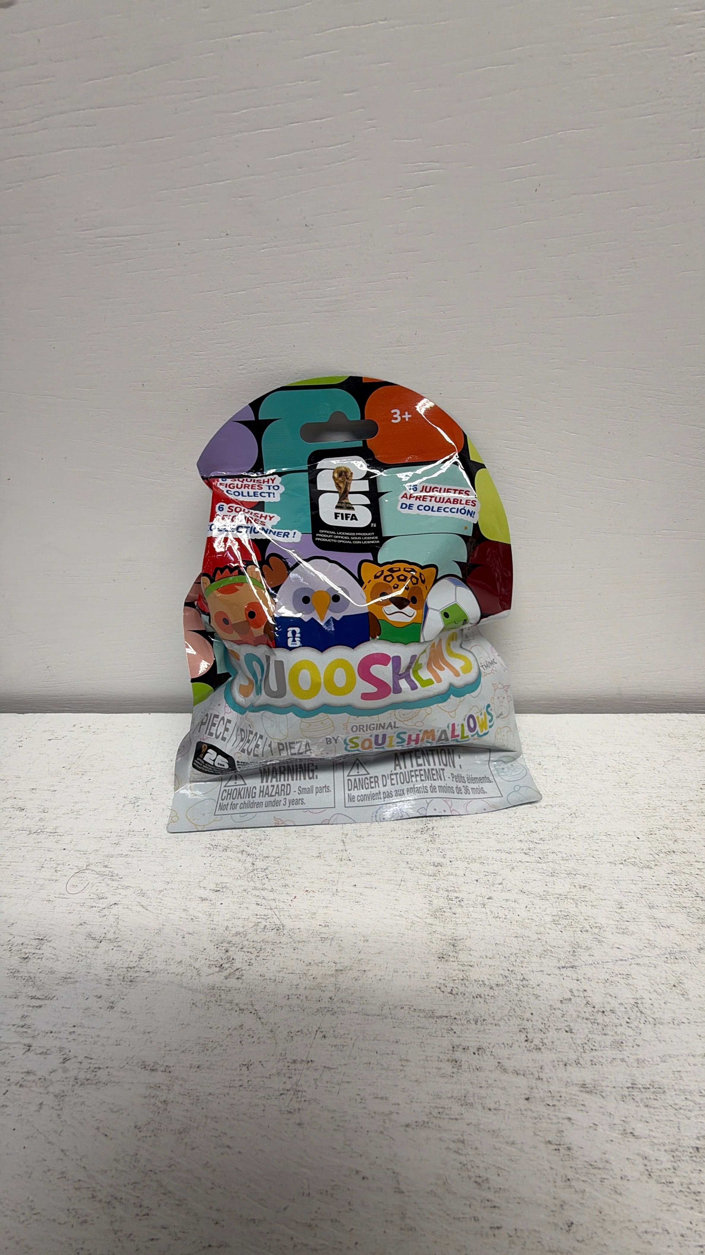 Jazwares FIFA World Cup Squooshems Olympic Mascot Mystery Bags 2026