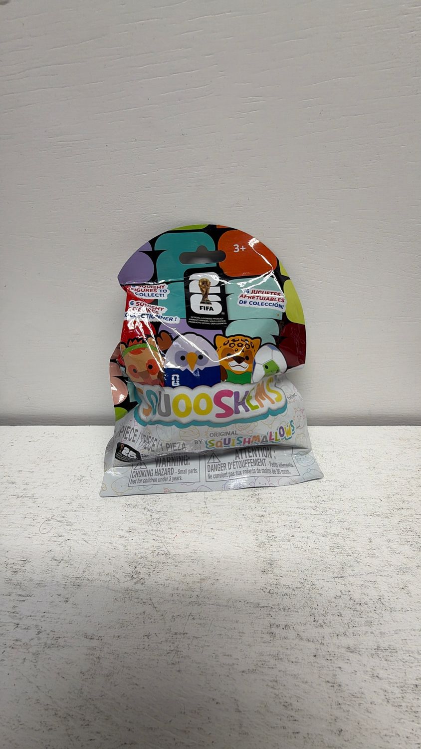 Jazwares FIFA World Cup Squooshems Olympic Mascot Mystery Bags 2026