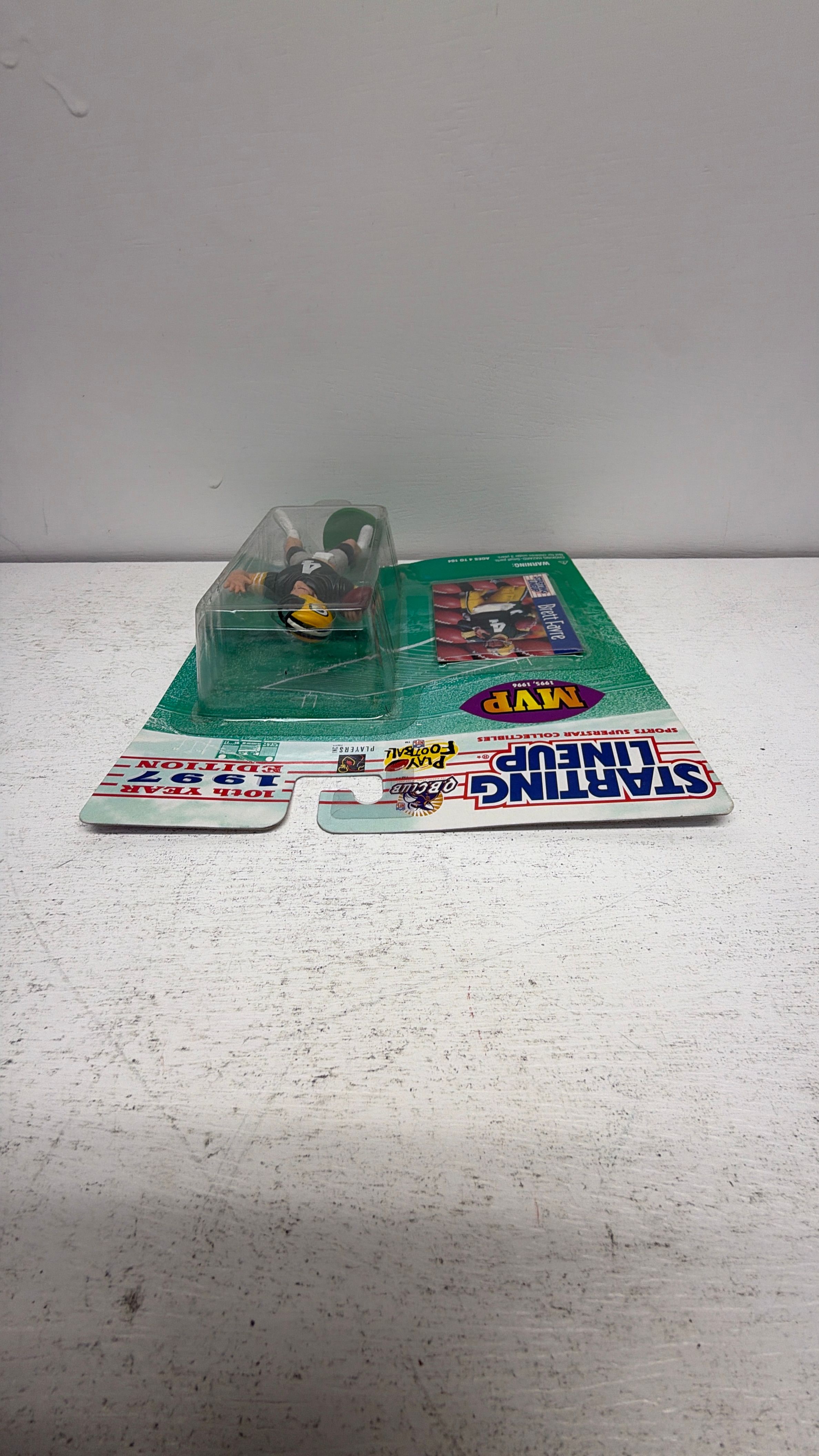 Kenner BRETT FAVRE Starting Lineup GREEN BAY PACKERS Figure & Cards view 4