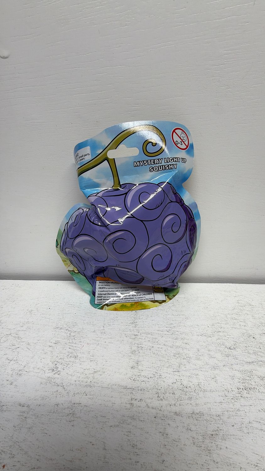 One Piece Devil Fruits Blind Bag Light-Up Squish Toy
