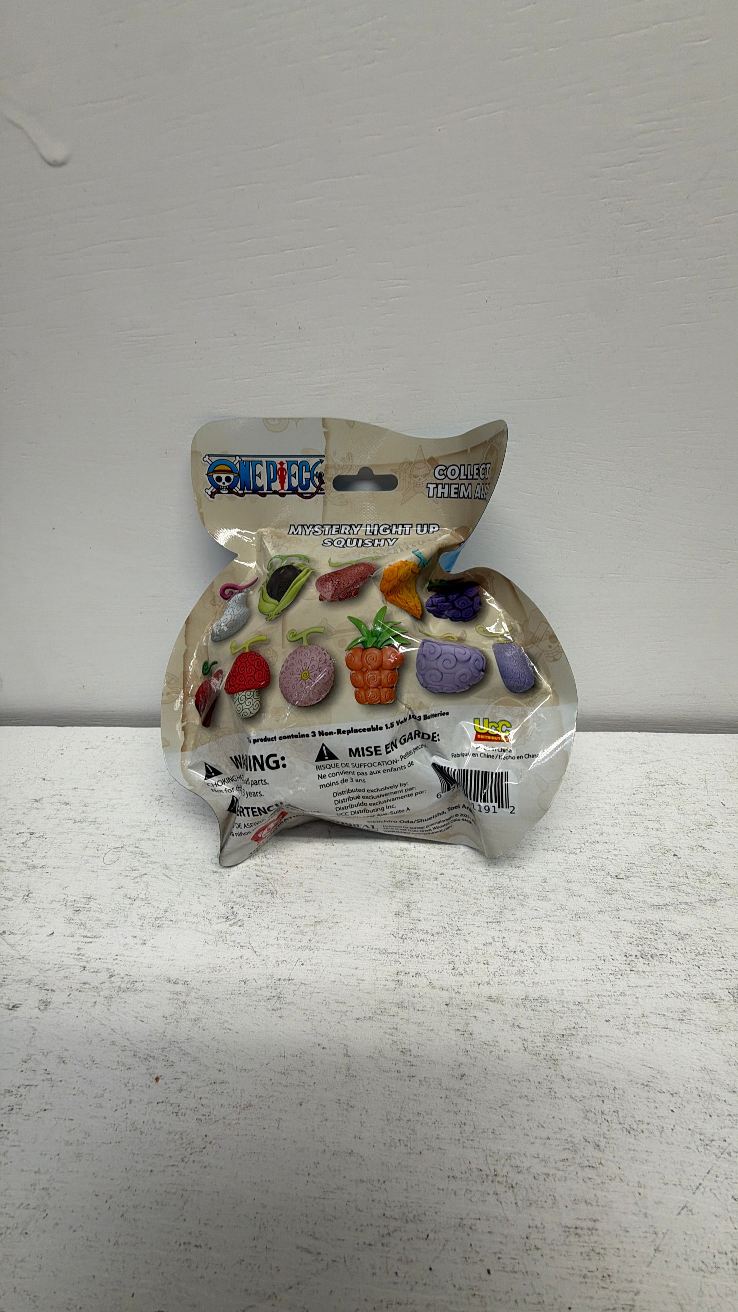 One Piece Devil Fruits Blind Bag Light-Up Squish Toy view 2