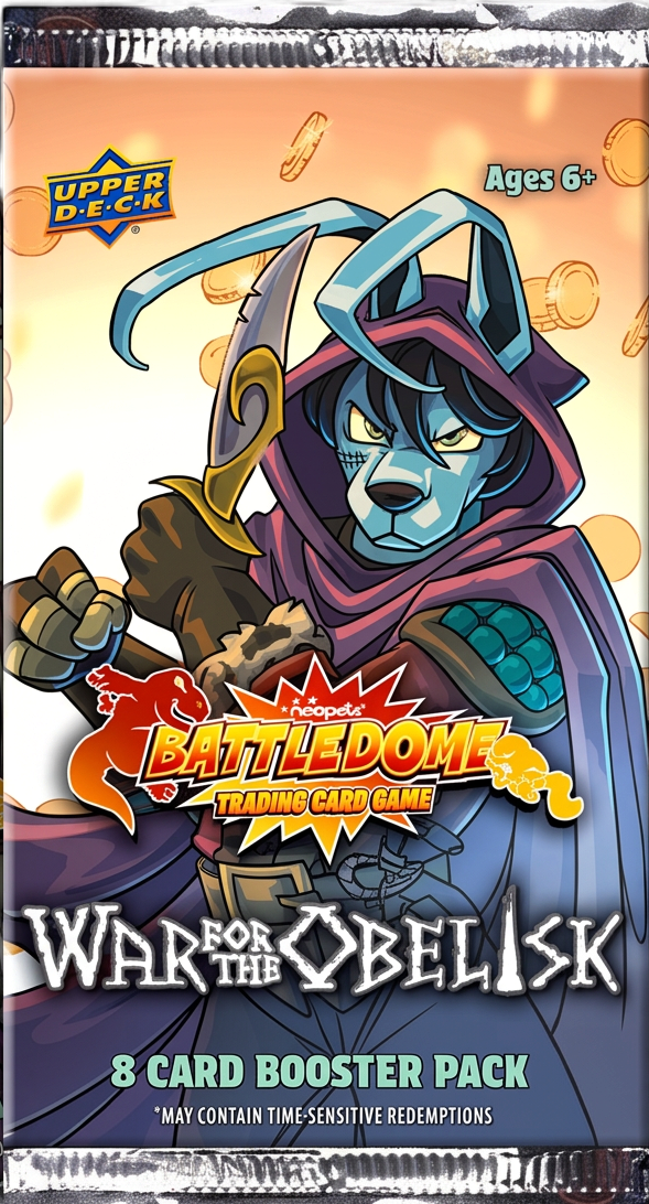 Upper Deck Neopets Battledome TCG - War for the Obelisk Booster Pack