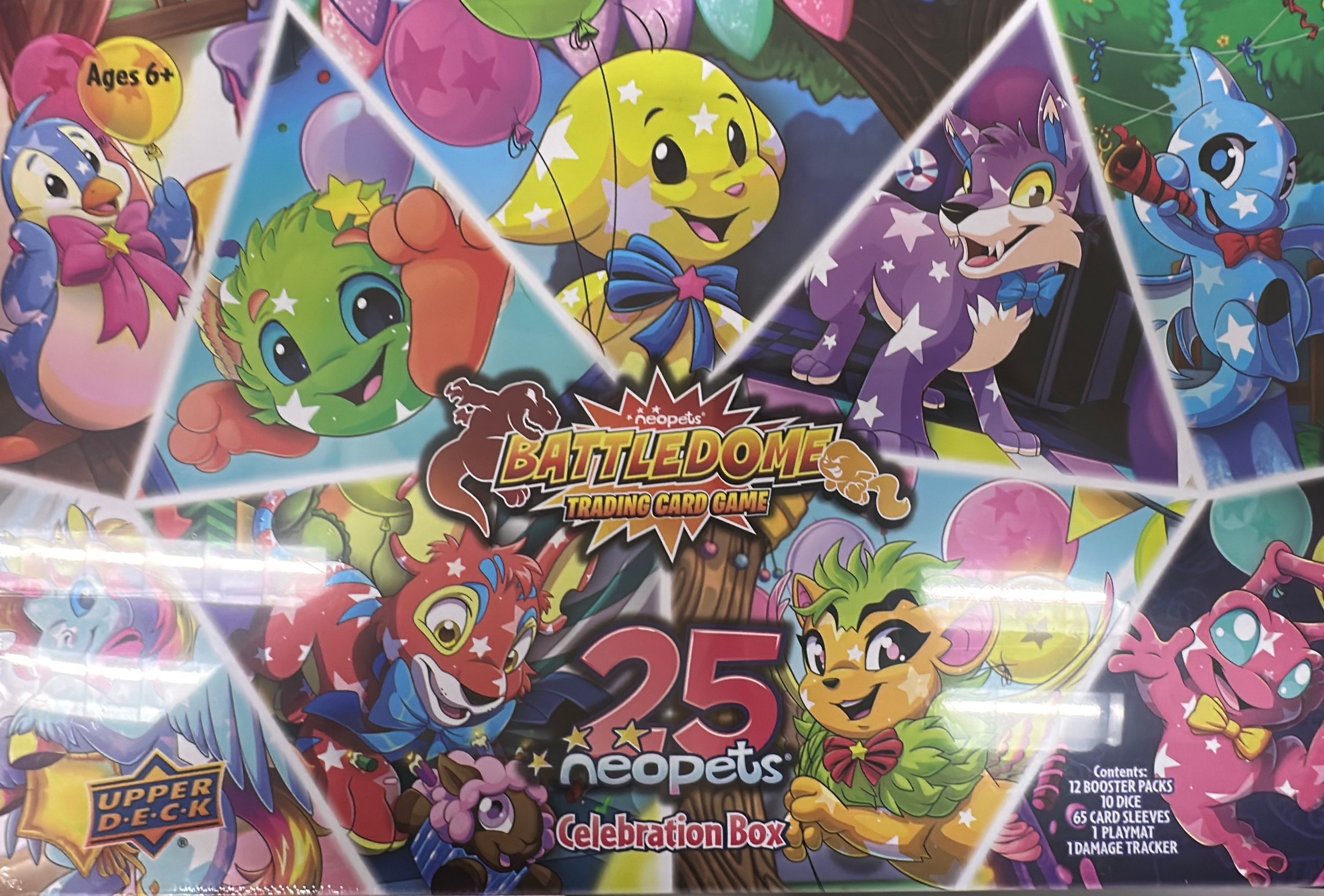 Upper Deck Neopets Battledome TCG - 25th Anniversary Celebration Box view 2
