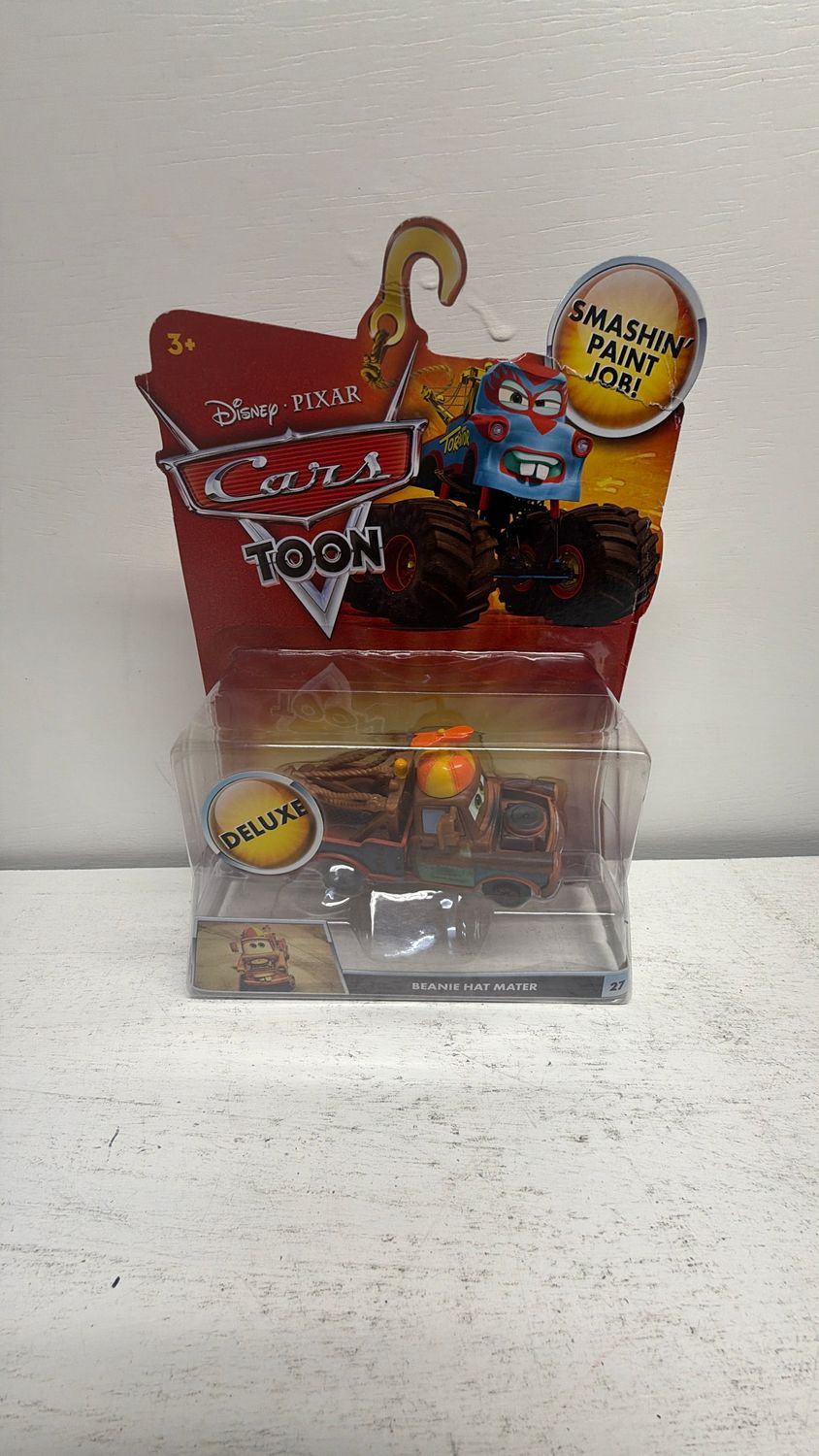 Mattel Disney Pixar Cars Toon Beanie Hat Mater