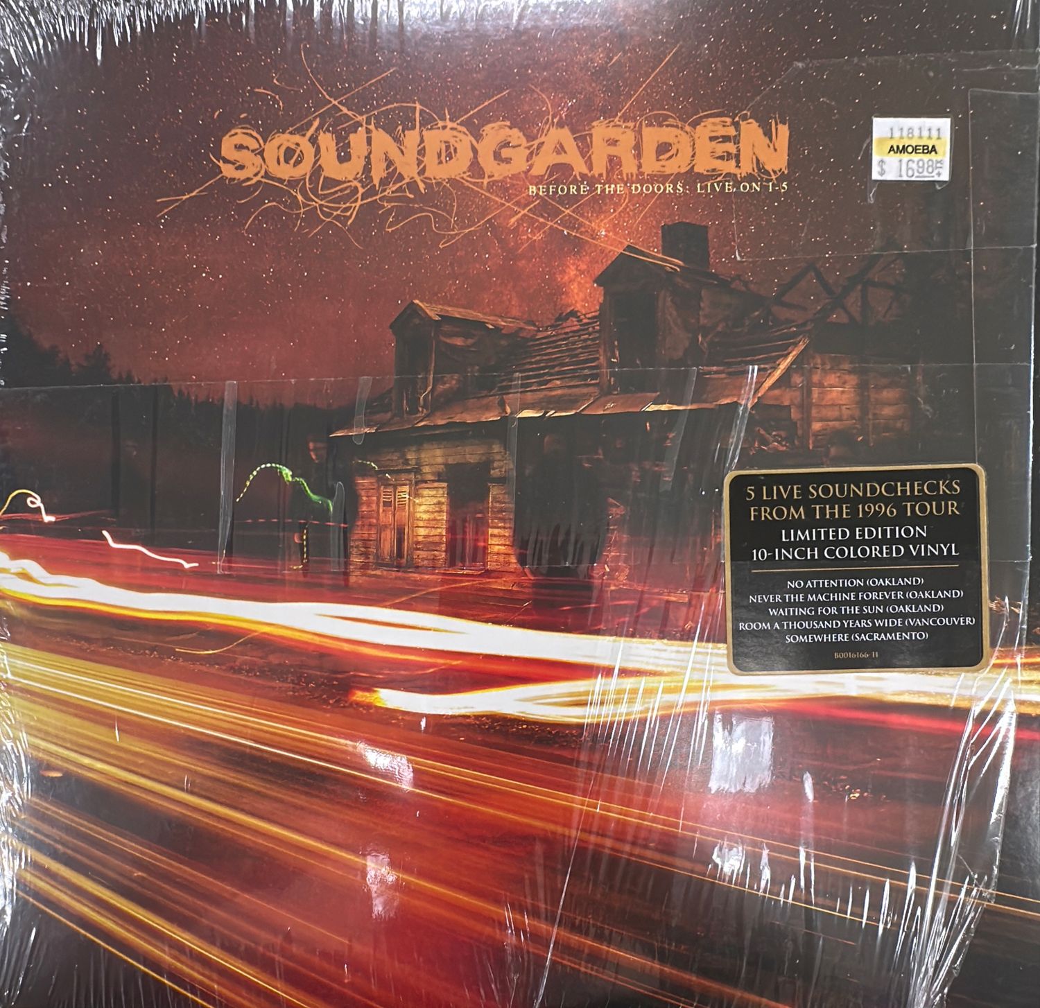 Vinyl Record | Soundgarden - Before the Doors: Live on 1-5 ‘Used’