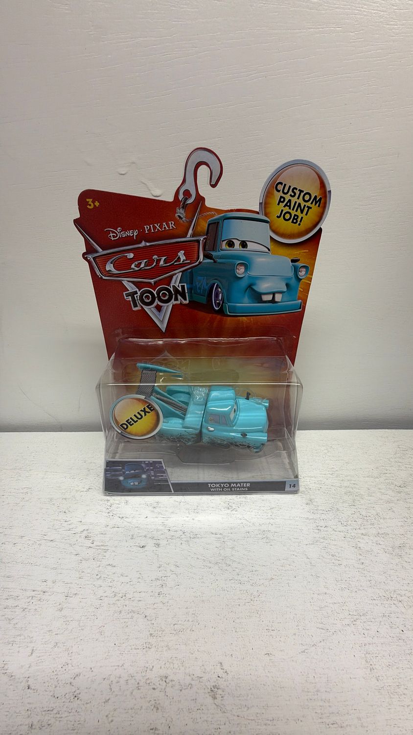 Mattel Disney Pixar Cars Toon Tokyo Mater with Oil Stains
