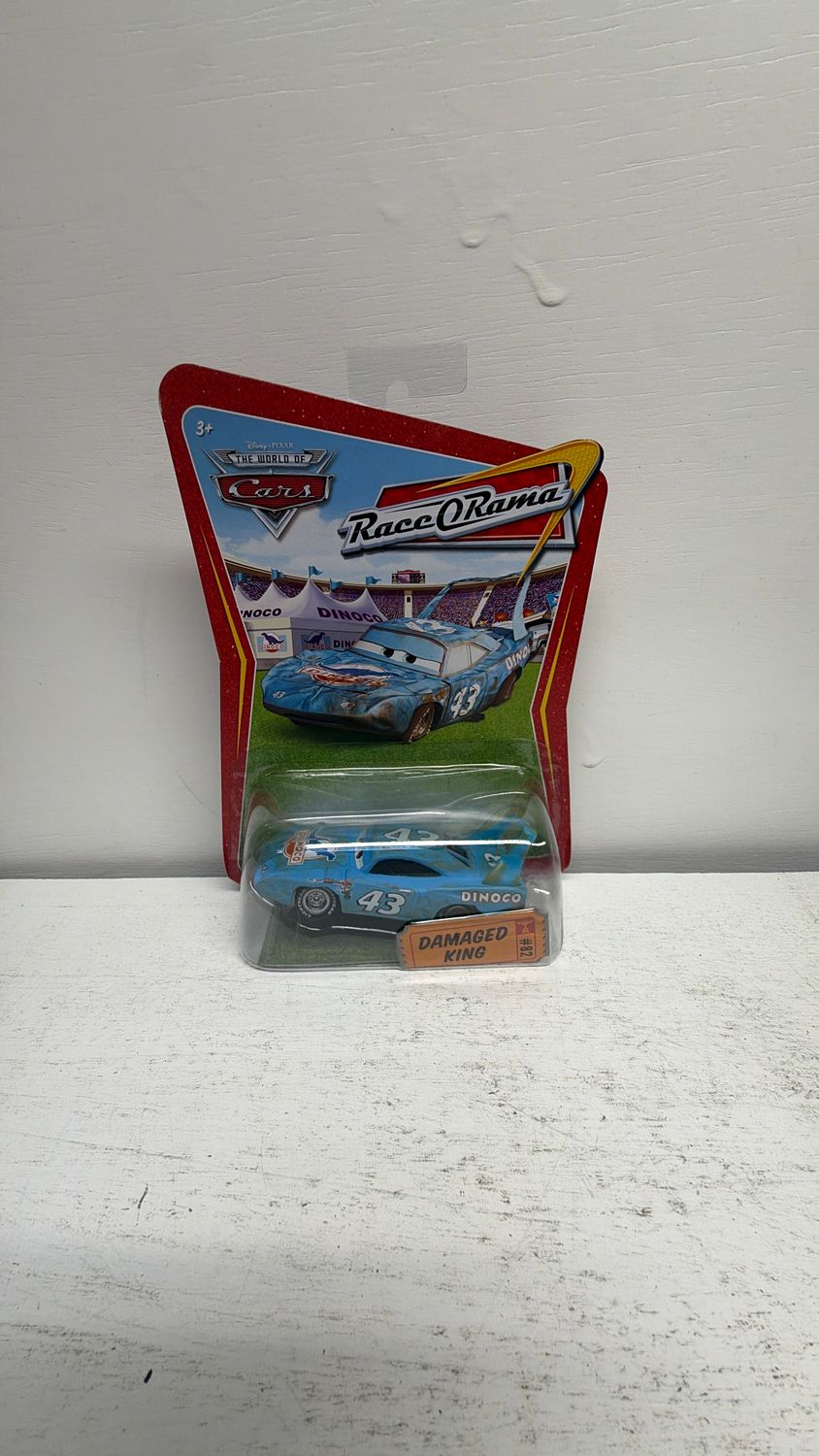 Mattel Disney Pixar Cars Damaged King