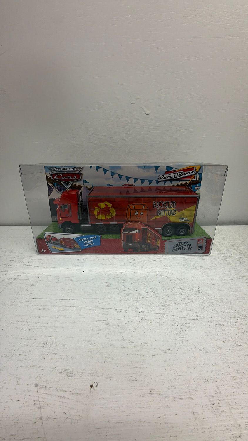 Mattel Disney Pixar Cars Jerry Recycled Batteries