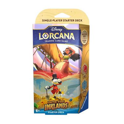 Ravensburger Disney Lorcana Into the Inklands Starter Deck - Moana & Scrooge