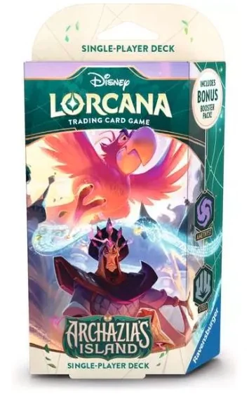 Ravensburger Disney Lorcana Archazia's Island Starter Deck - Iago & Jafar