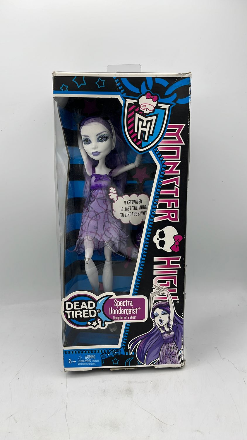 Mattel Monster High Dead Tired Spectra Vondergeist Figure 2012