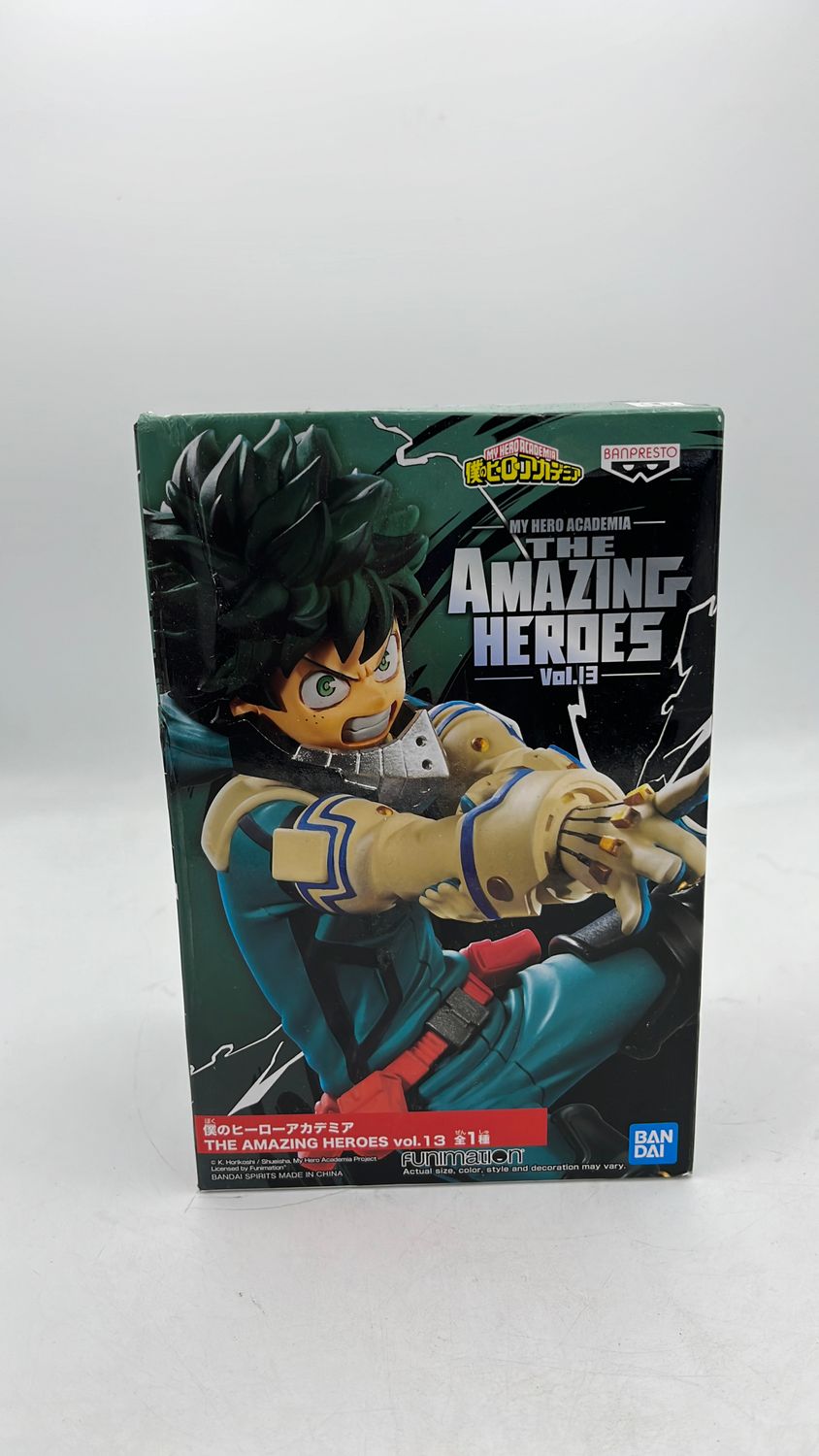 Bandai My Hero Academia The Amazing Heroes Izuku Midoriya Figure