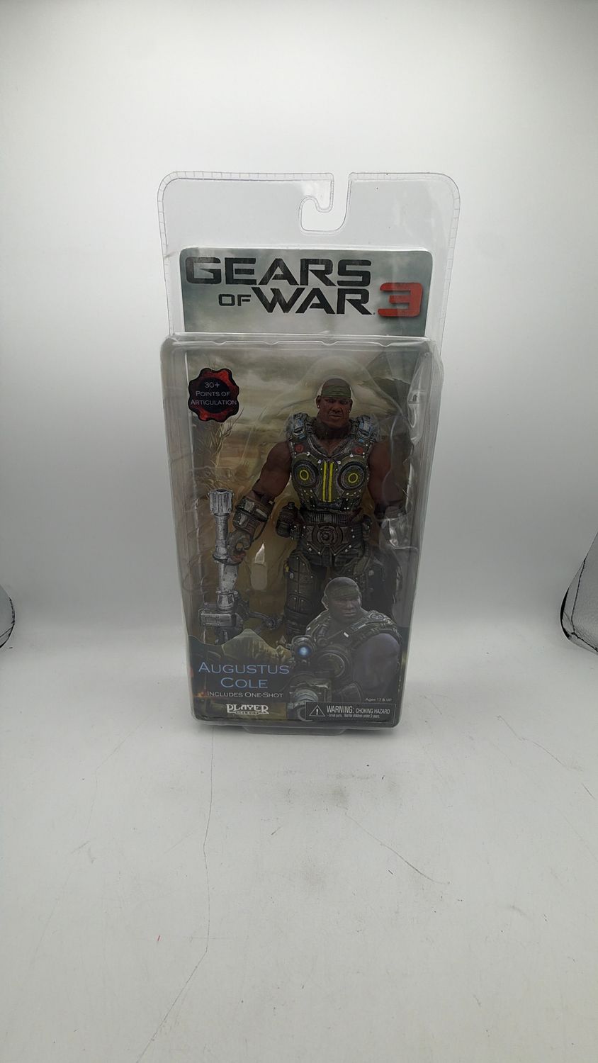 NECA Gears of War 3 Augustus Cole Figure