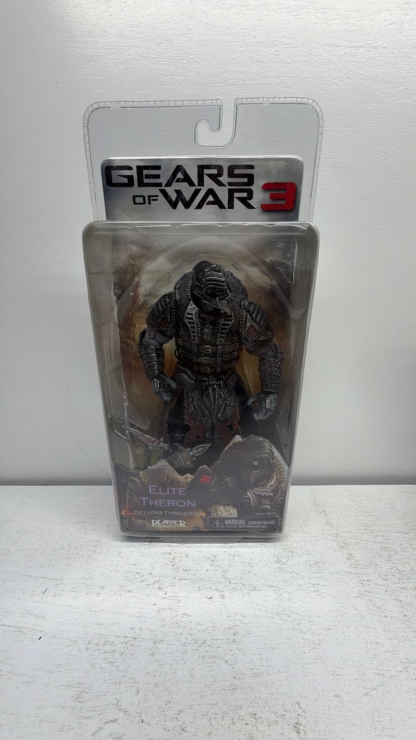 NECA Gears of War 3 Elite Theron Figure 2012