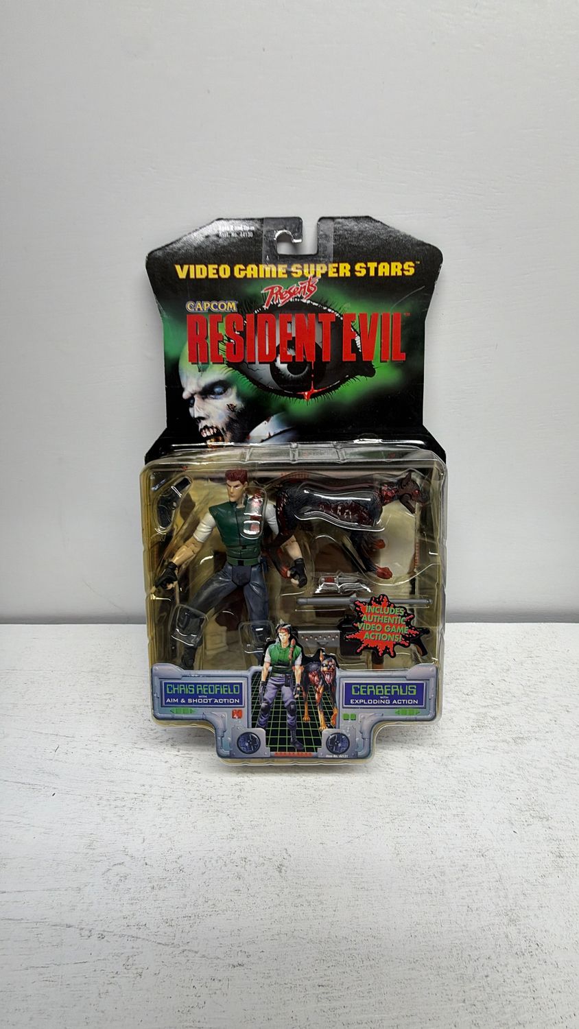 Toy Biz Capcom Resident Evil Chris Redfield Figure 5" 1998