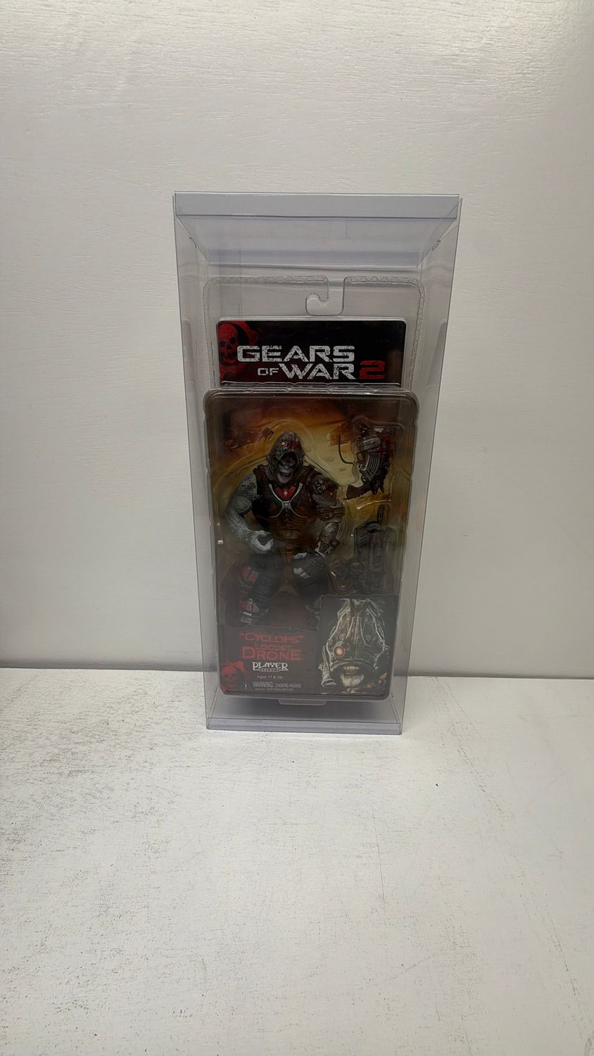 NECA Gears of War 2 Cyclops Locust Drone Figure