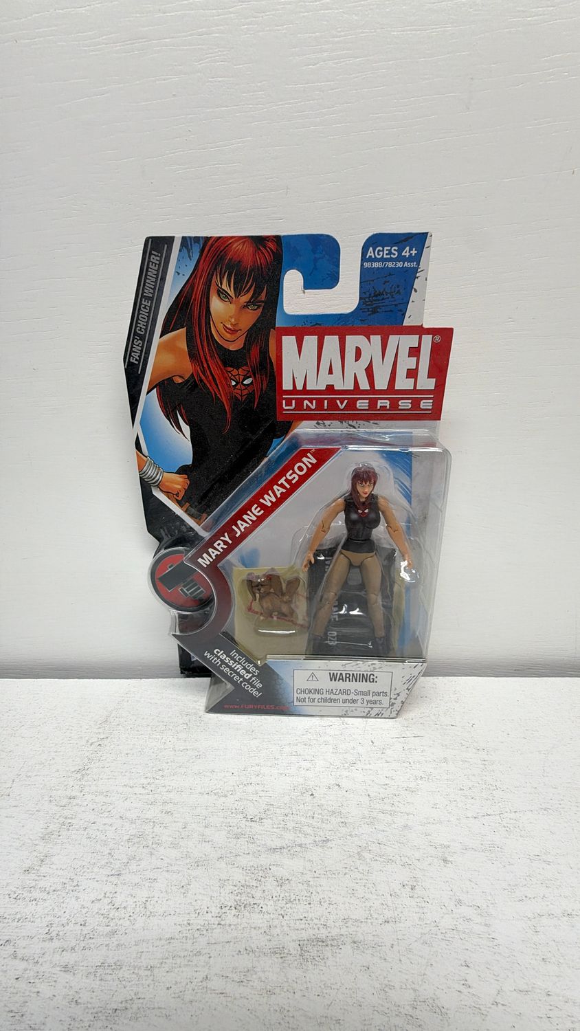 Marvel Universe Spider-Man Mary Jane Watson #023 3.75" Figure