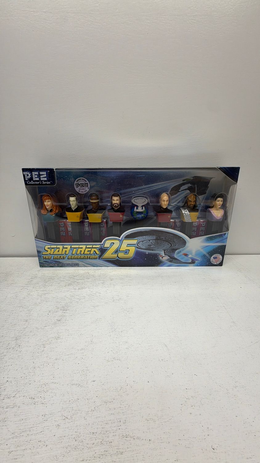 Pez Star Trek The Next Generation 25 Limited Edition PEZ Dispensers Set
