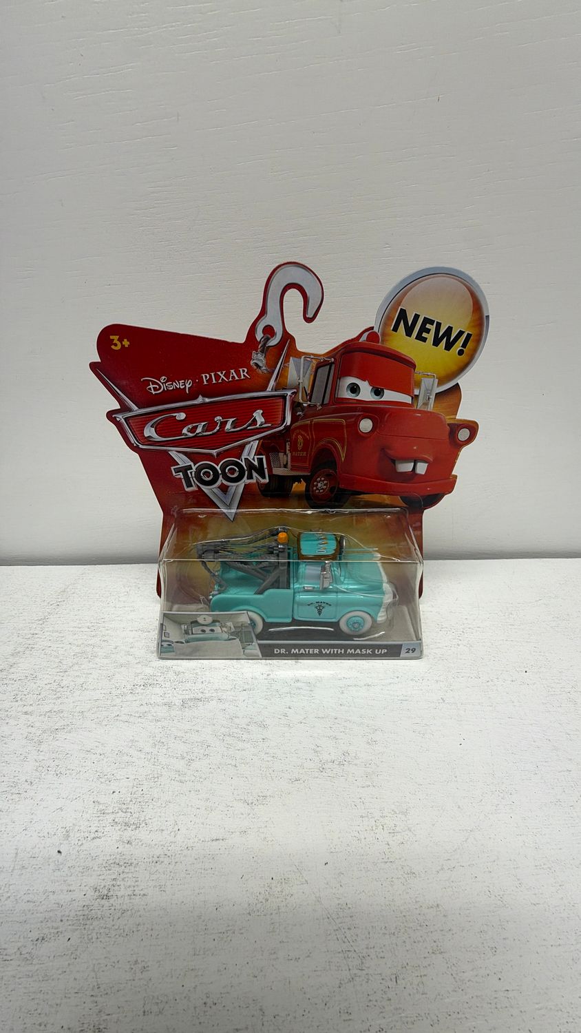 Mattel Disney Pixar Cars Toon Rescue Squad Dr. Mater with Mask Up #29